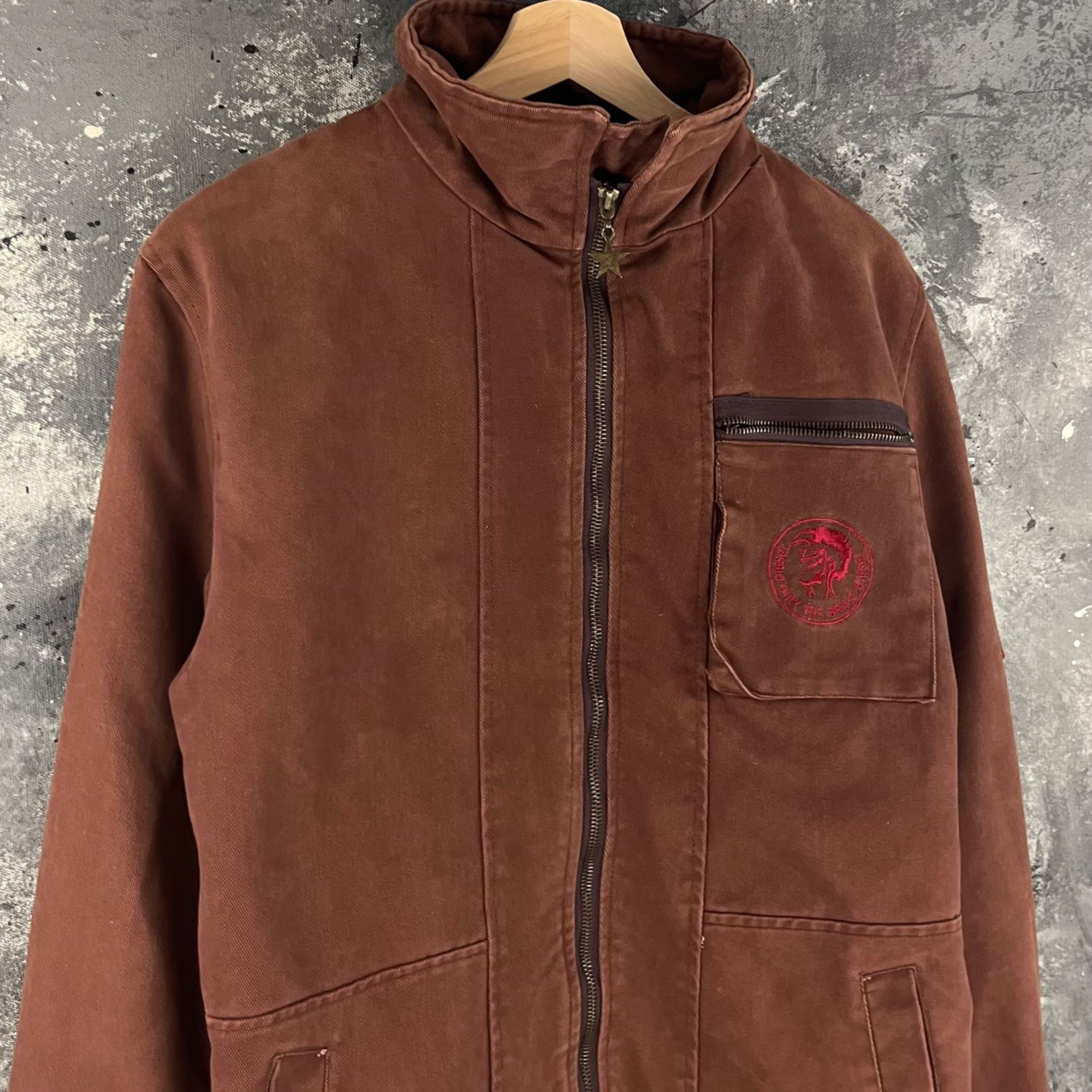 Diesel Diesel biker style fitted jacket Size XL / US 12-14 / IT 48-50 - 2 Thumbnail