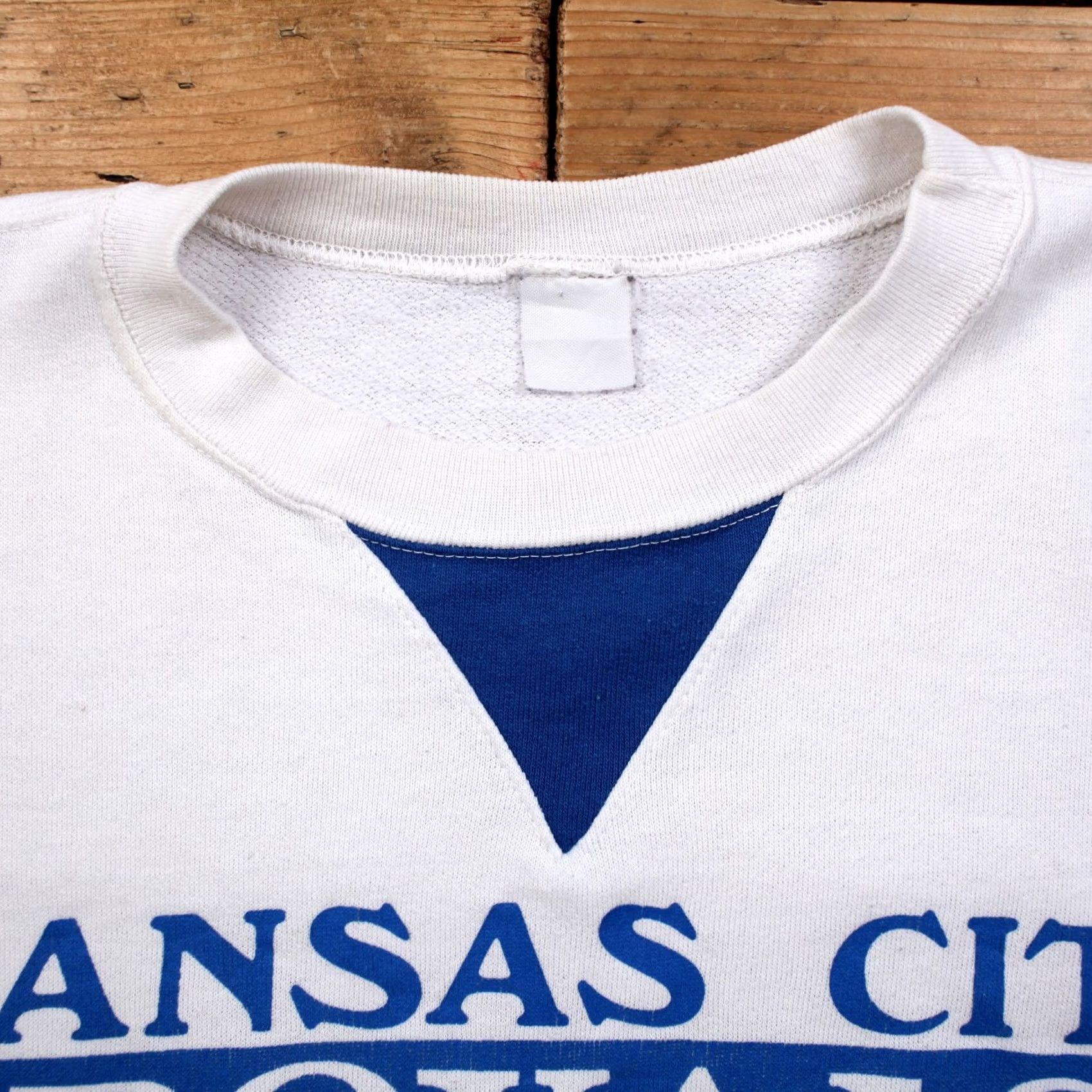MLB VINTAGE Kansas City Royals MLB Sweatshirt M Roundneck Mens White Size US M / EU 48-50 / 2 - 3 Thumbnail