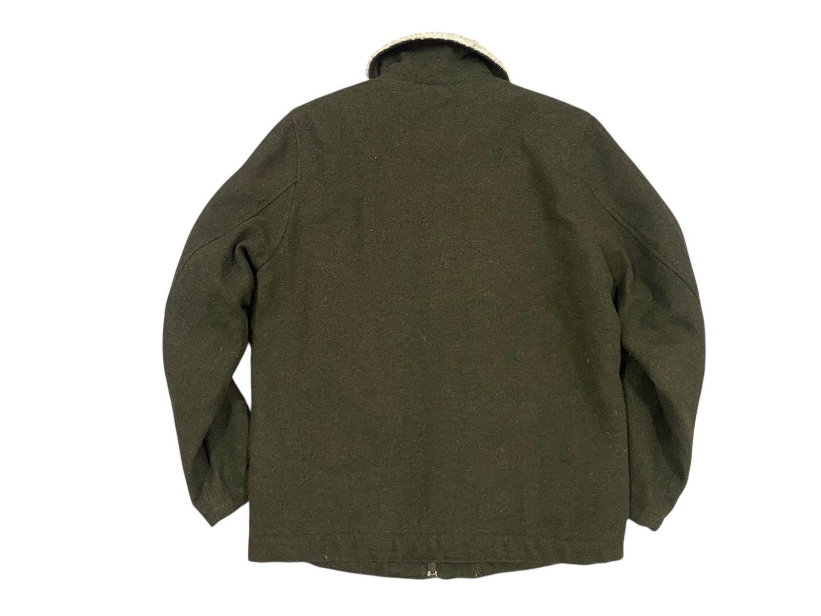 Global Work Vtg Global Work Wool Jacket L Green Size US S / EU 44-46 / 1 - 2 Thumbnail