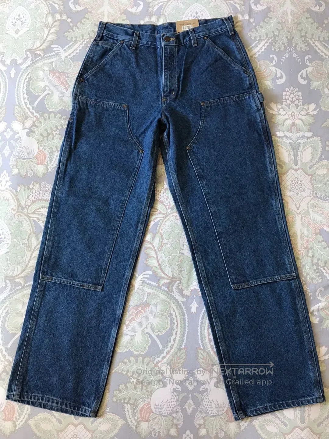 Carhartt Carhartt B73 Double Knee Washed Jeans. Size US 34 / EU 50 - 2 Thumbnail