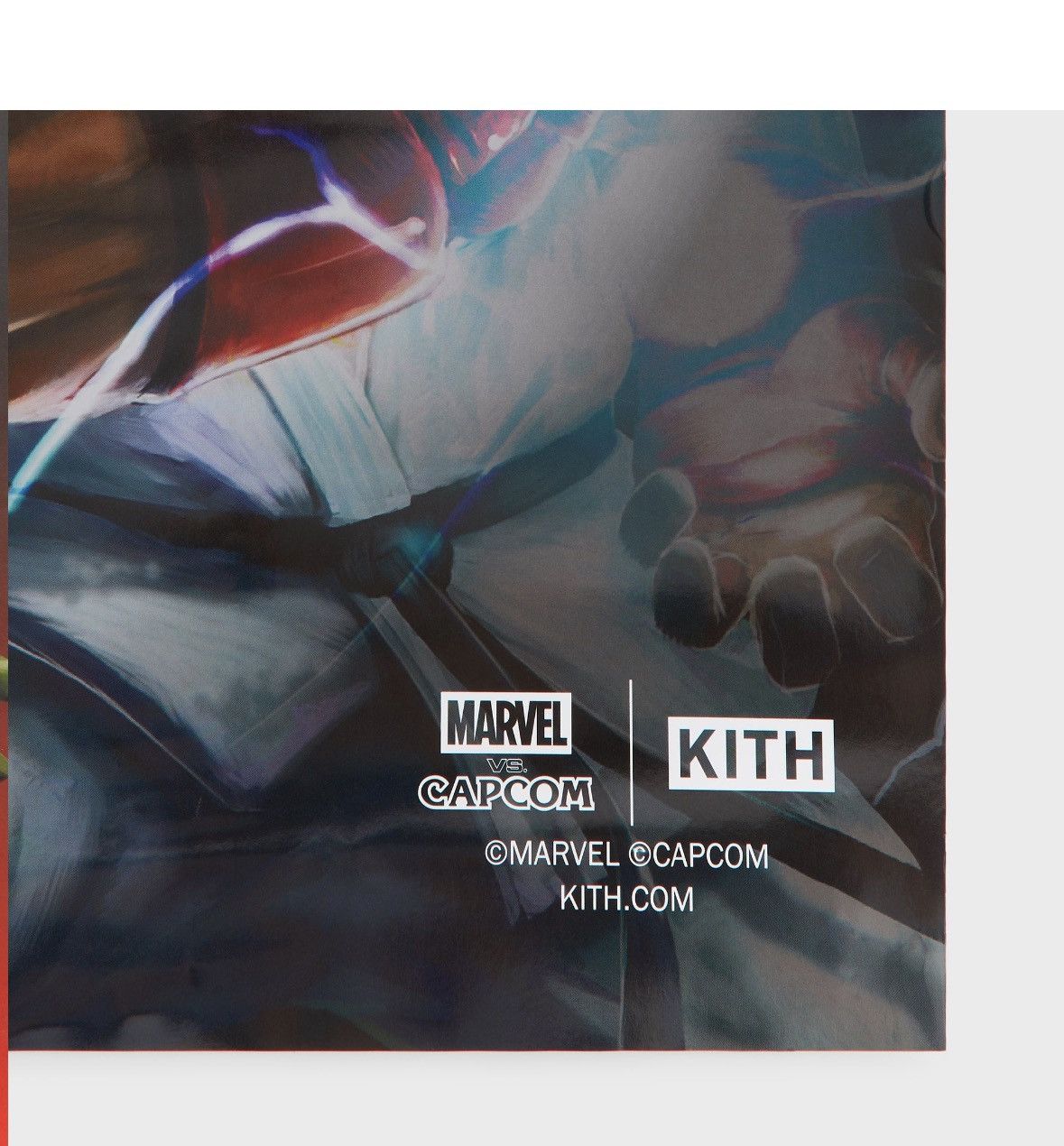 Kith × Marvel Comics Marvel vs Capcom Kith H 35.5" x W 24" Poster ❤️✅ Confirmed Size ONE SIZE - 5 Thumbnail