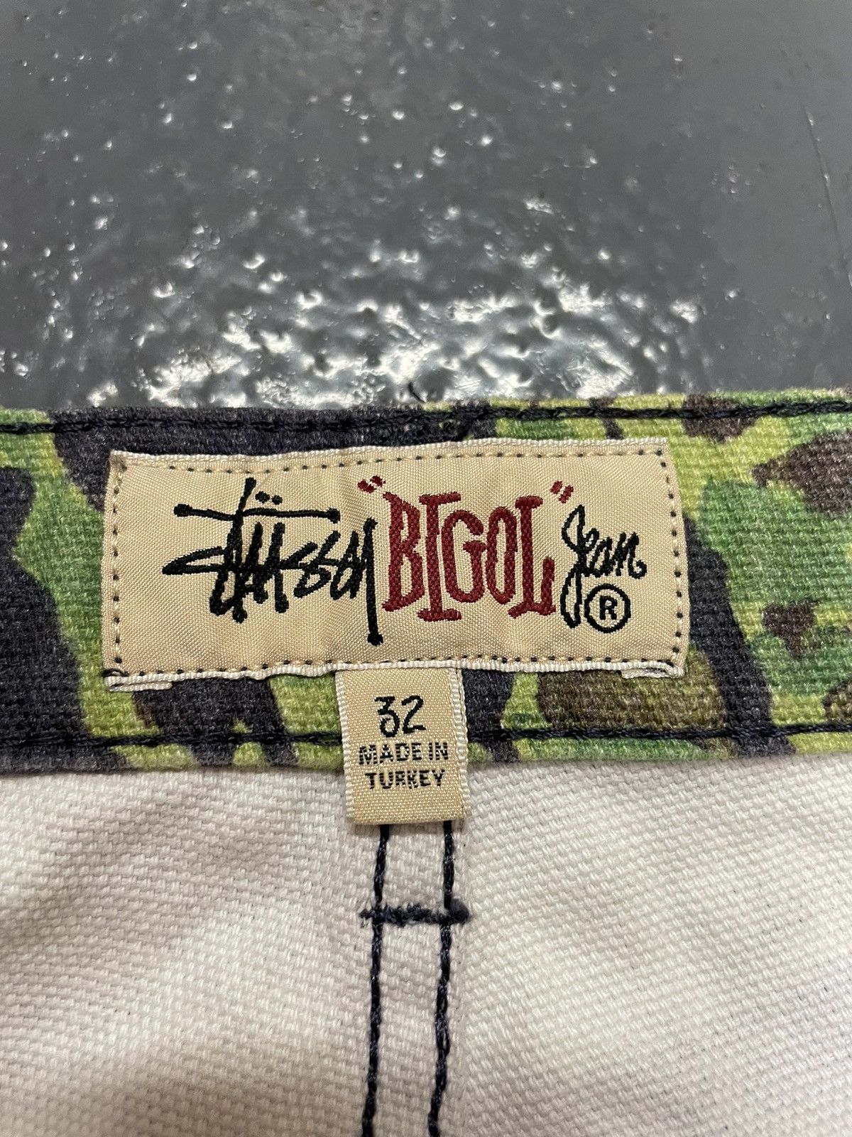 Stussy Lucien Smith Tigris Canvas Big Ol Jeans Tiger Camo Pants Size US 32 / EU 48 - 4 Thumbnail