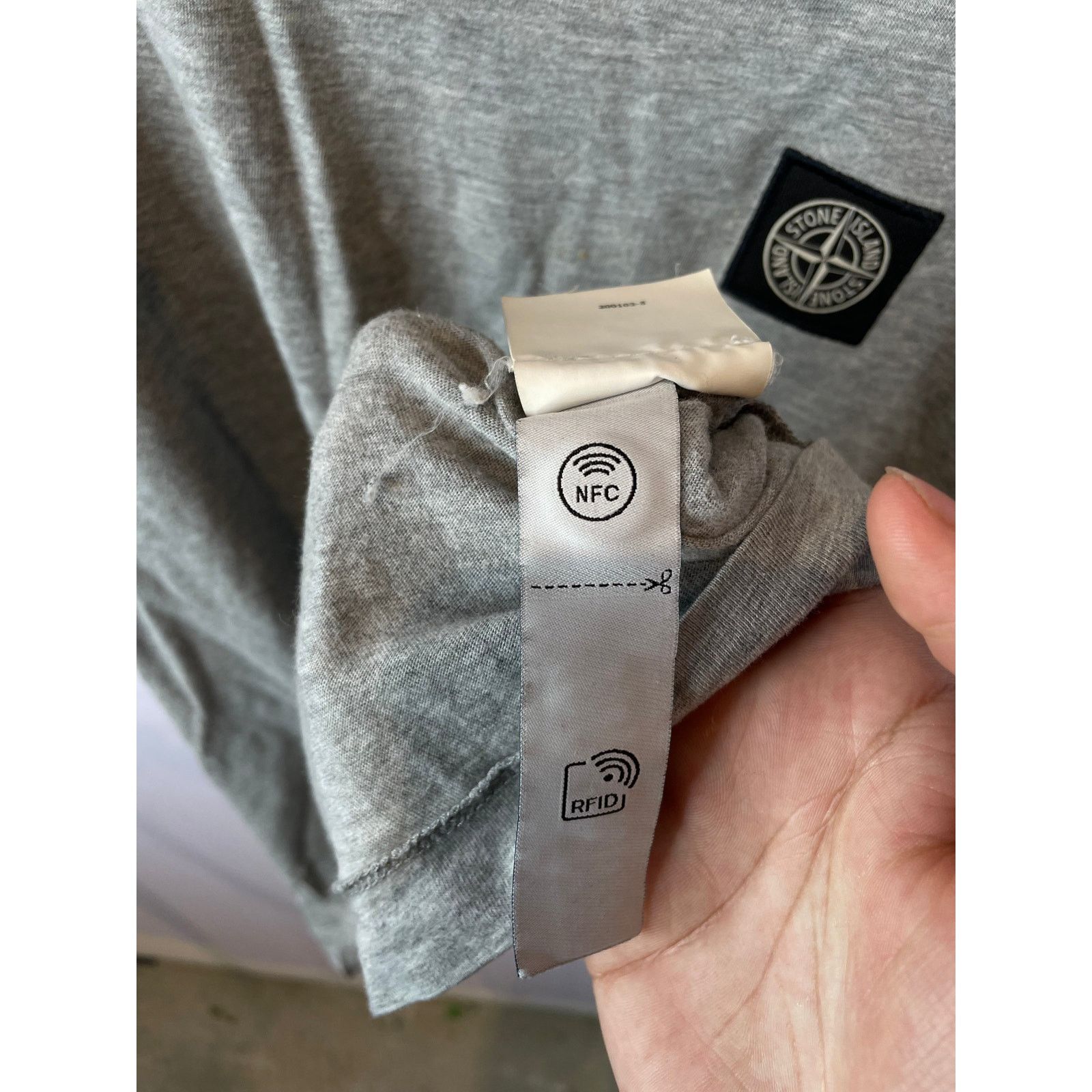 Stone Island Stone Island Tee Grey Used Medium Size US M / EU 48-50 / 2 - 6 Thumbnail