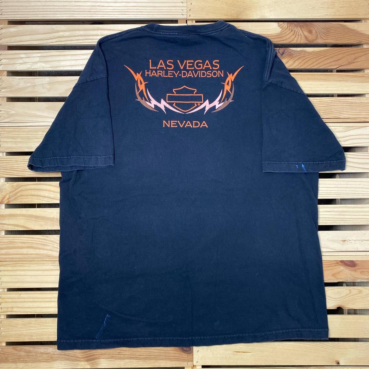 Harley Davidson Vintage Harley Davidson NV 2004 Black Biker Tee Size 2XL Size US XXL / EU 58 / 5 - 2 Thumbnail