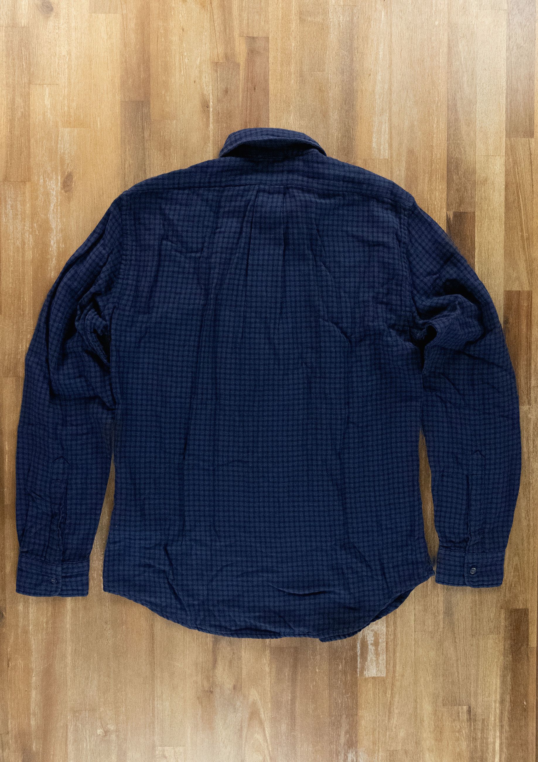 Aspesi ASPESI New Robert blue check button down flannel shirt M Size US M / EU 48-50 / 2 - 10 Thumbnail