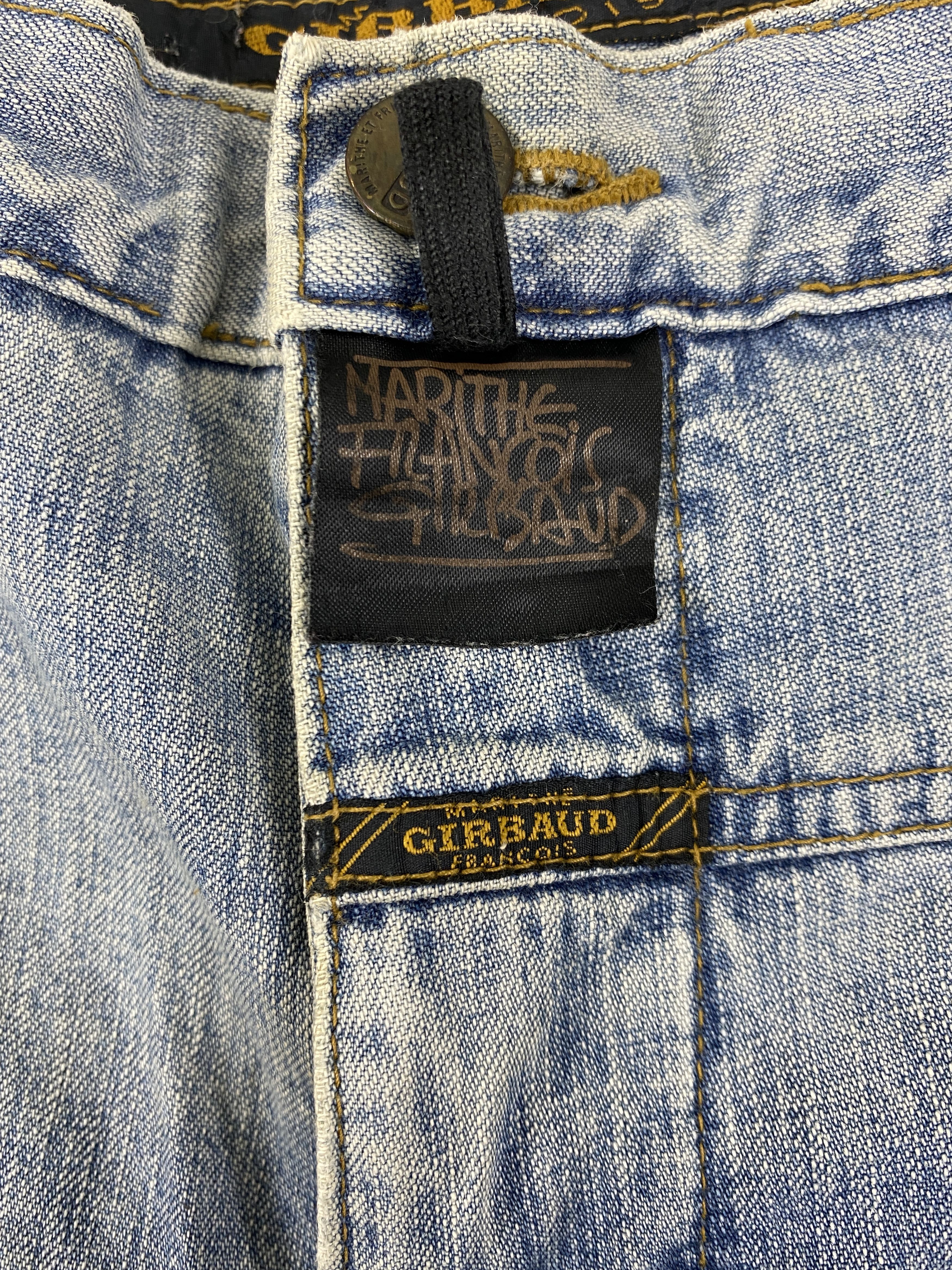 If Six Was Nine Vintage MFG LGB IfSixWasNine Style Denim Jeans-JN3922 Size US 33 - 6 Thumbnail