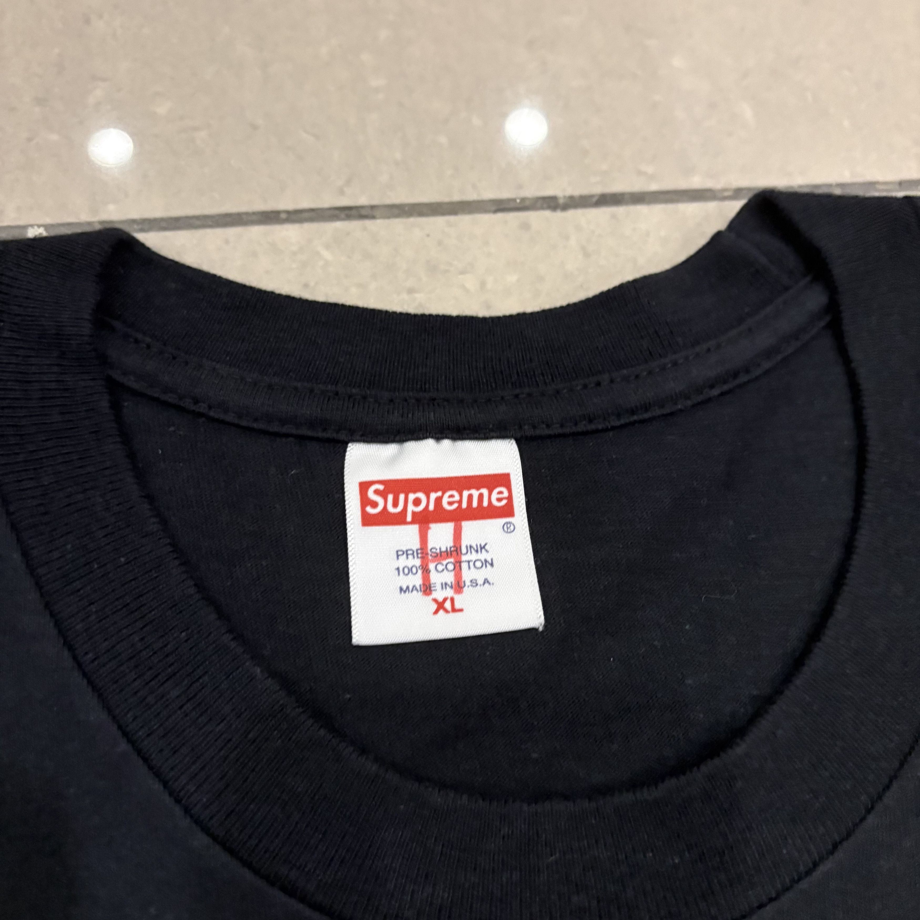 Supreme Supreme Fronts Black T-Shirt Size US XL / EU 56 / 4 - 3 Thumbnail