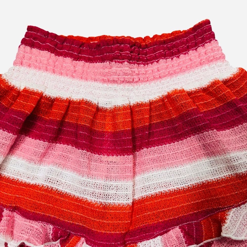 Ramy Brook NWT New $195 Ramy Brook Madina Striped Ruffle Coverup Skirt Size 28" / US 6 / IT 42 - 3 Thumbnail