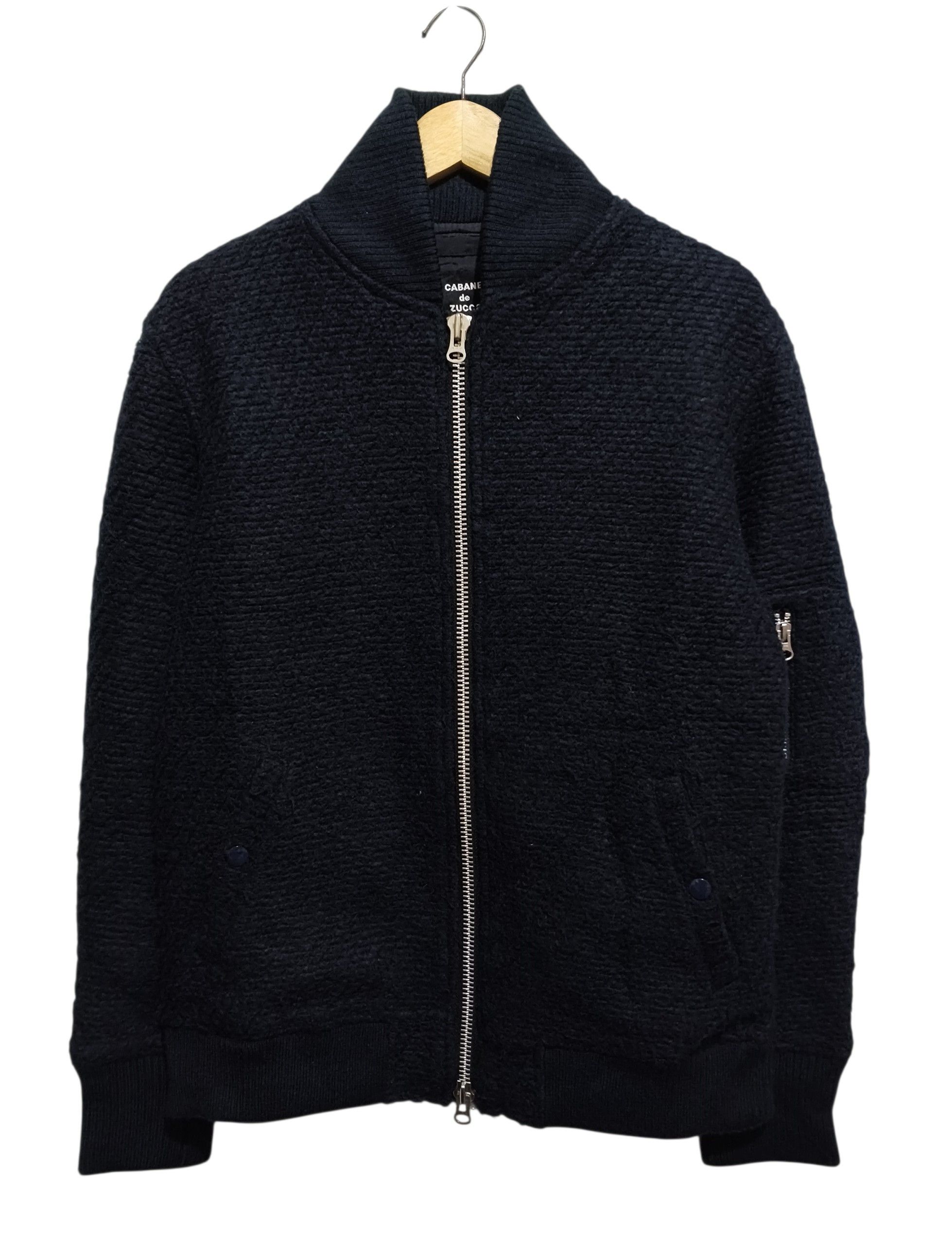 CABANE de ZUCCa Japanese Designer Cabane De Zucca Bomber Jacket Size US M / EU 48-50 / 2 - 1 Thumbnail