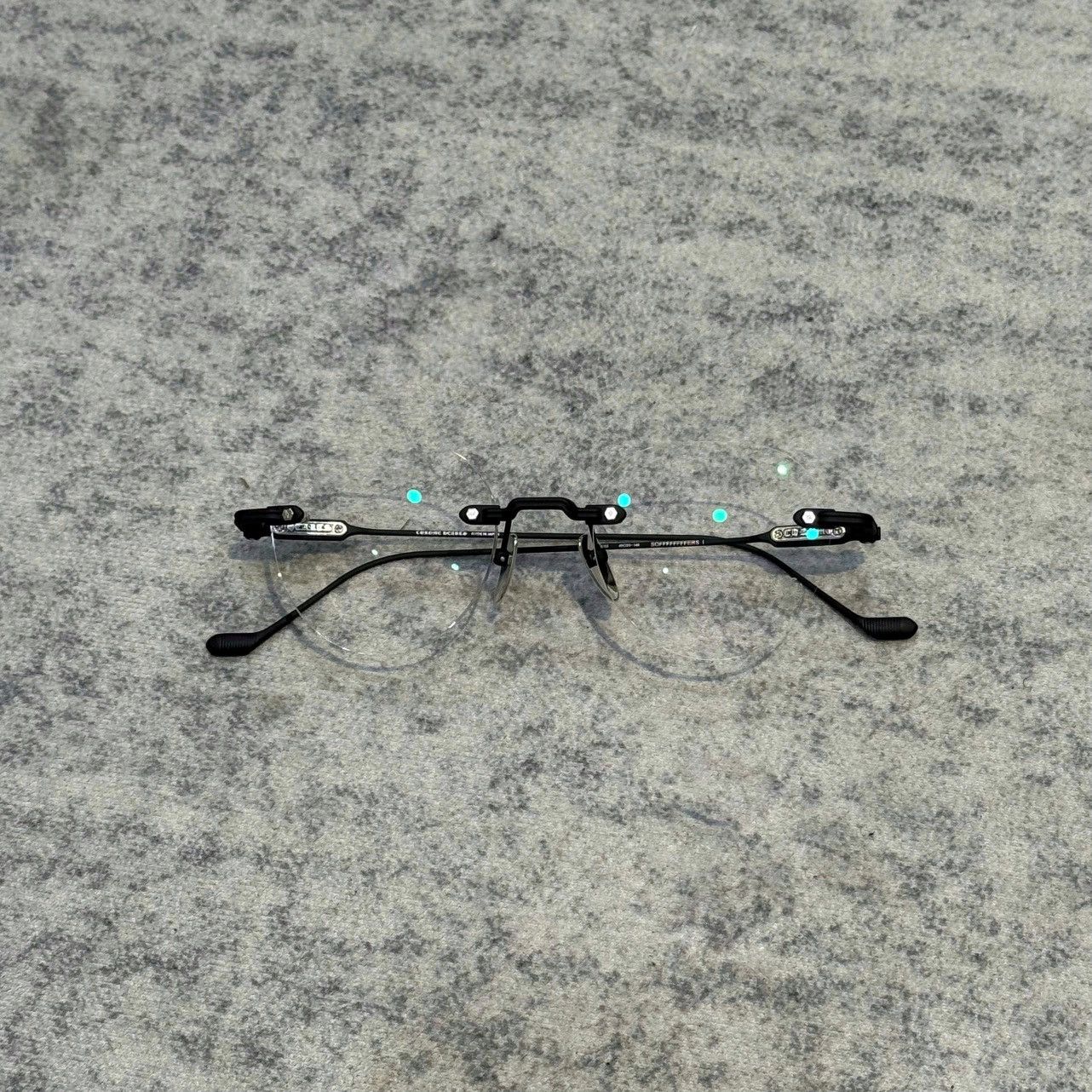 Chrome Hearts CHROME HEARTS SOFFFFFFFFERS I Matte Black/Shiny Silver Size ONE SIZE - 5 Thumbnail