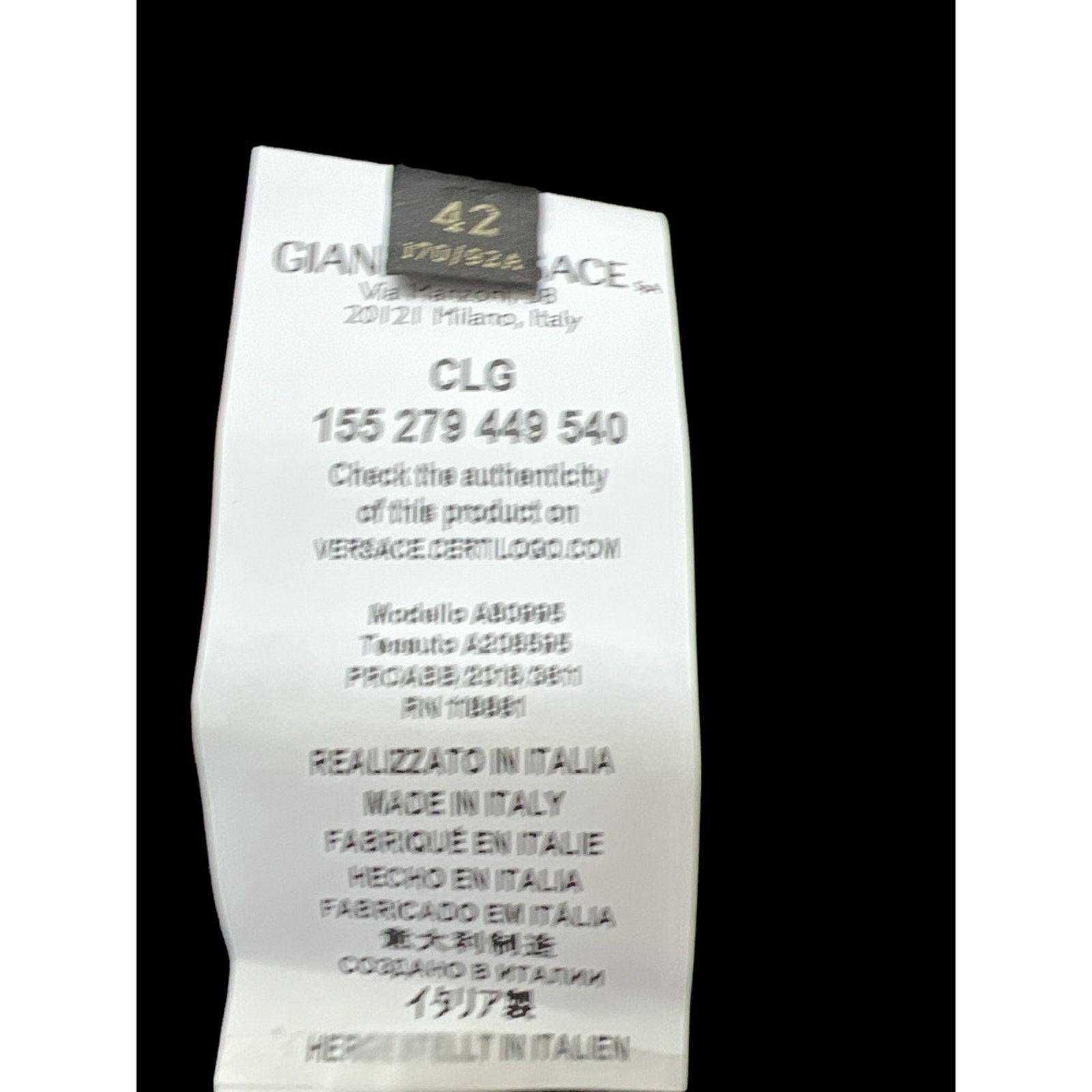 Versace NWT Versace Black Fitted Midi Dress size EU42 US6 Size M / US 6-8 / IT 42-44 - 11 Thumbnail