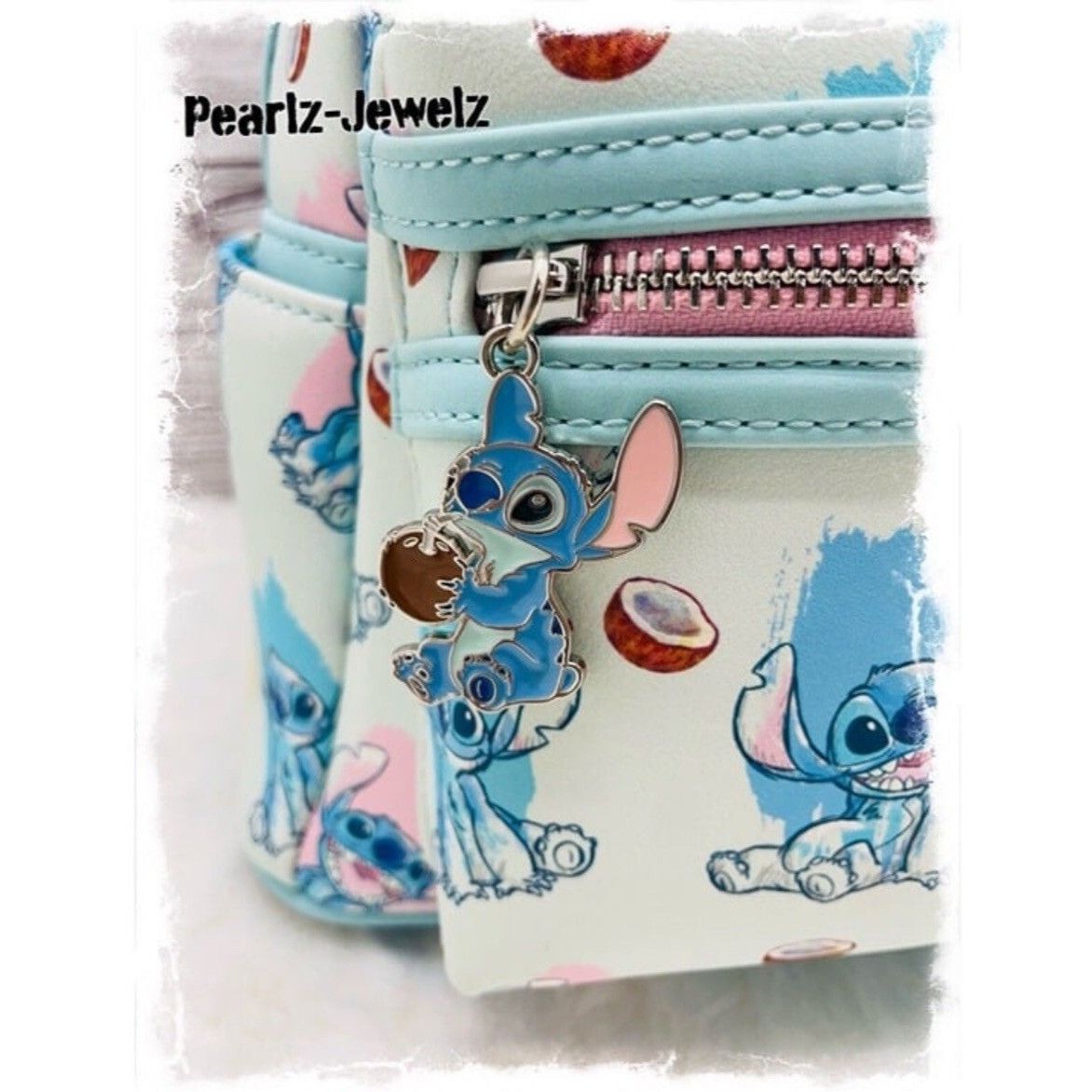 Disney Loungefly Disney Lilo & Stitch Coconut Allover Print Mini Ba Size ONE SIZE - 2 Thumbnail