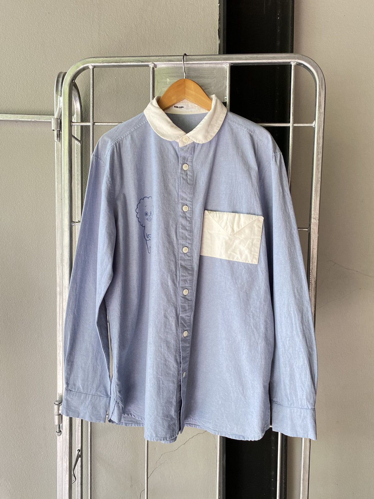 Ne-Net Né-net Light Envelope Pocket Blue Shirt Size US L / EU 52-54 / 3 - 4 Thumbnail