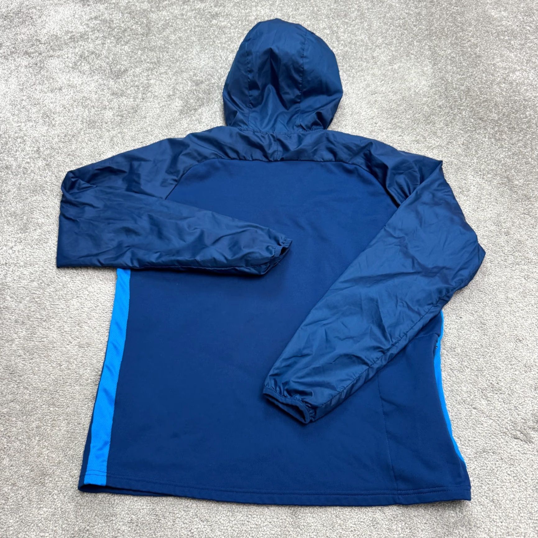 Nike Nike Dri-Fit Academy Hoodie Raglan Sleeve Pullover Mens Large Blue Football, Sports, Athleisure, Classic, Outdoor, Nike Dri-FIT Size L / US 10 / IT 46 - 2 Thumbnail