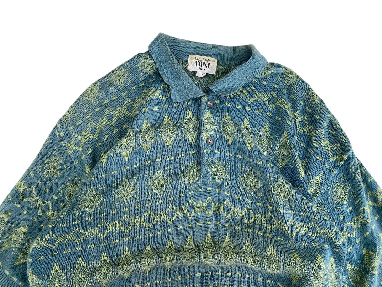 Vintage Vtg Massimo Dini Knitwear Size US XL / EU 56 / 4 - 5 Thumbnail