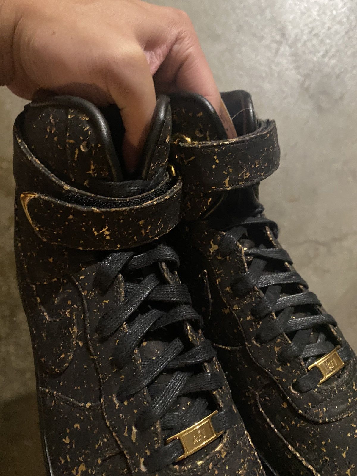 Nike Nike Air Force 1 High NikeID Speckle Size US 12 / EU 45 - 5 Thumbnail