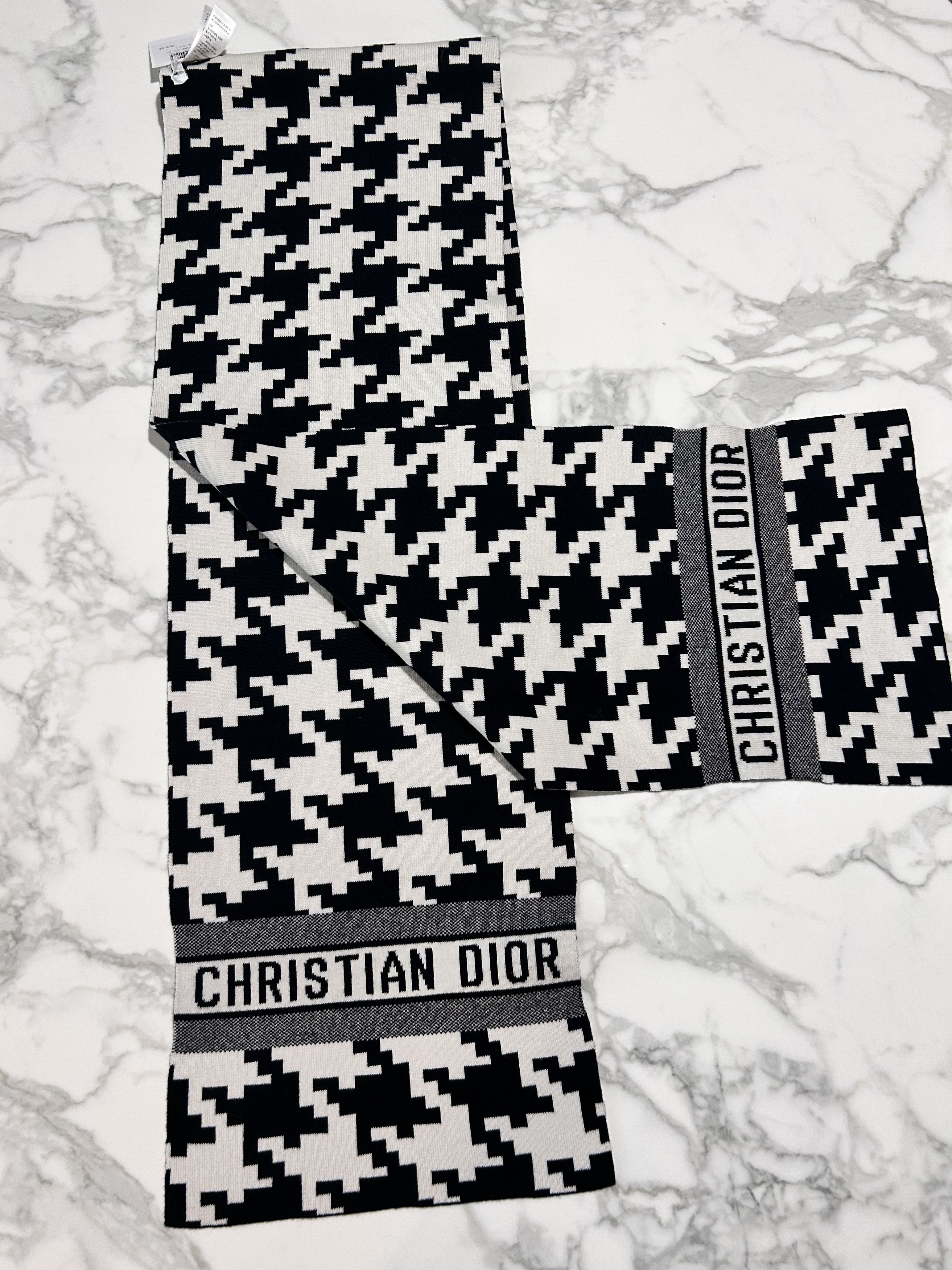 Dior PIED DE POULE Size ONE SIZE - 5 Thumbnail