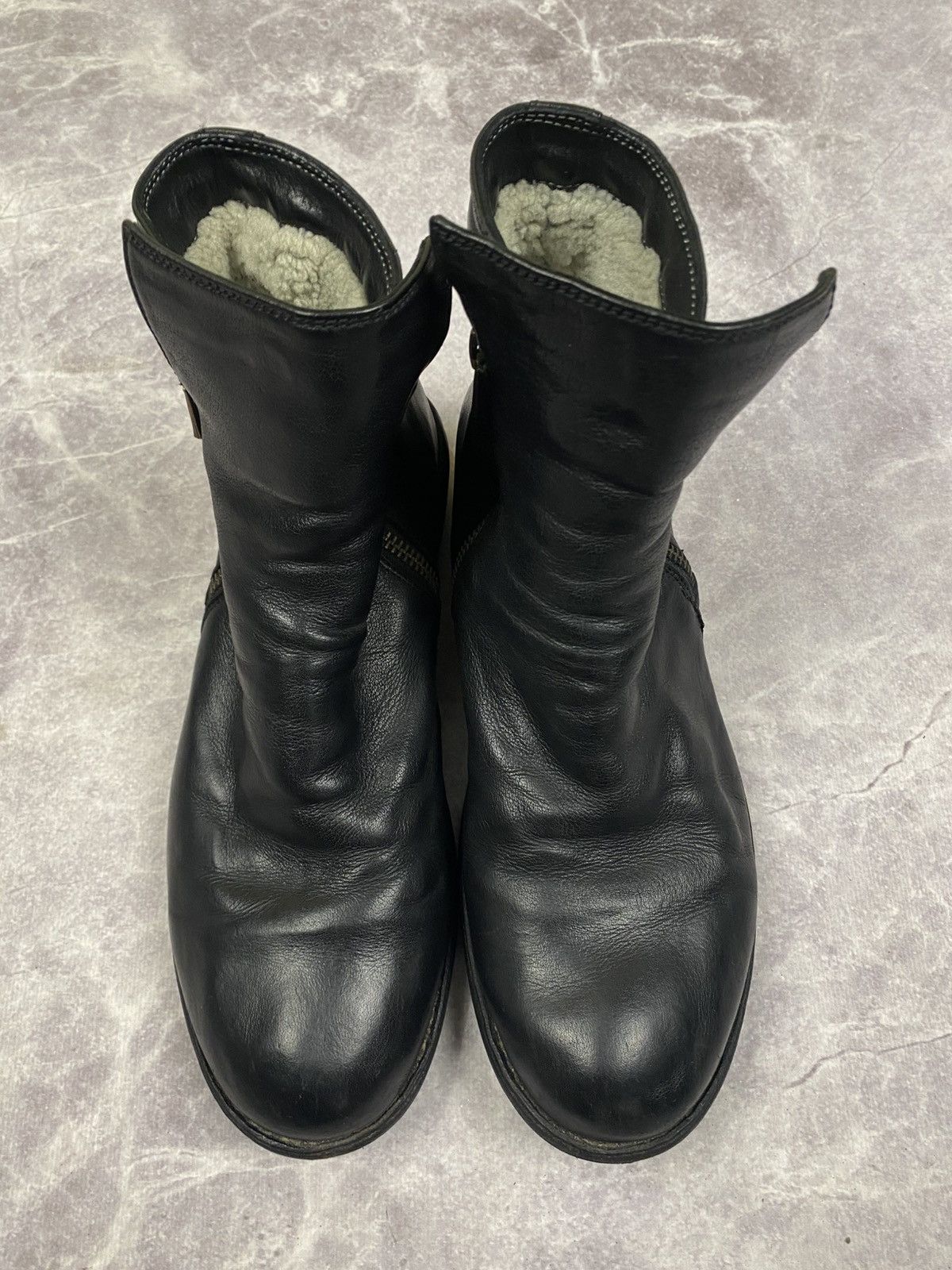 Officine Creative Officine Creative Avantgarde Black Insulated Leather Boots Size US 7 / IT 37 - 5 Thumbnail