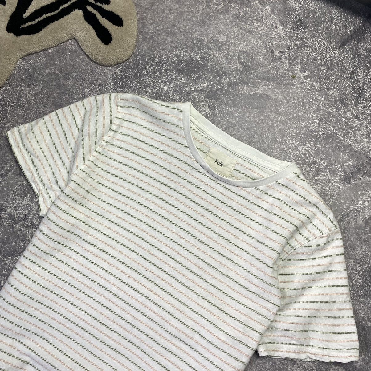 Designer Designer Folk basic oldmoney Streetwear tee Size US M / EU 48-50 / 2 - 3 Thumbnail