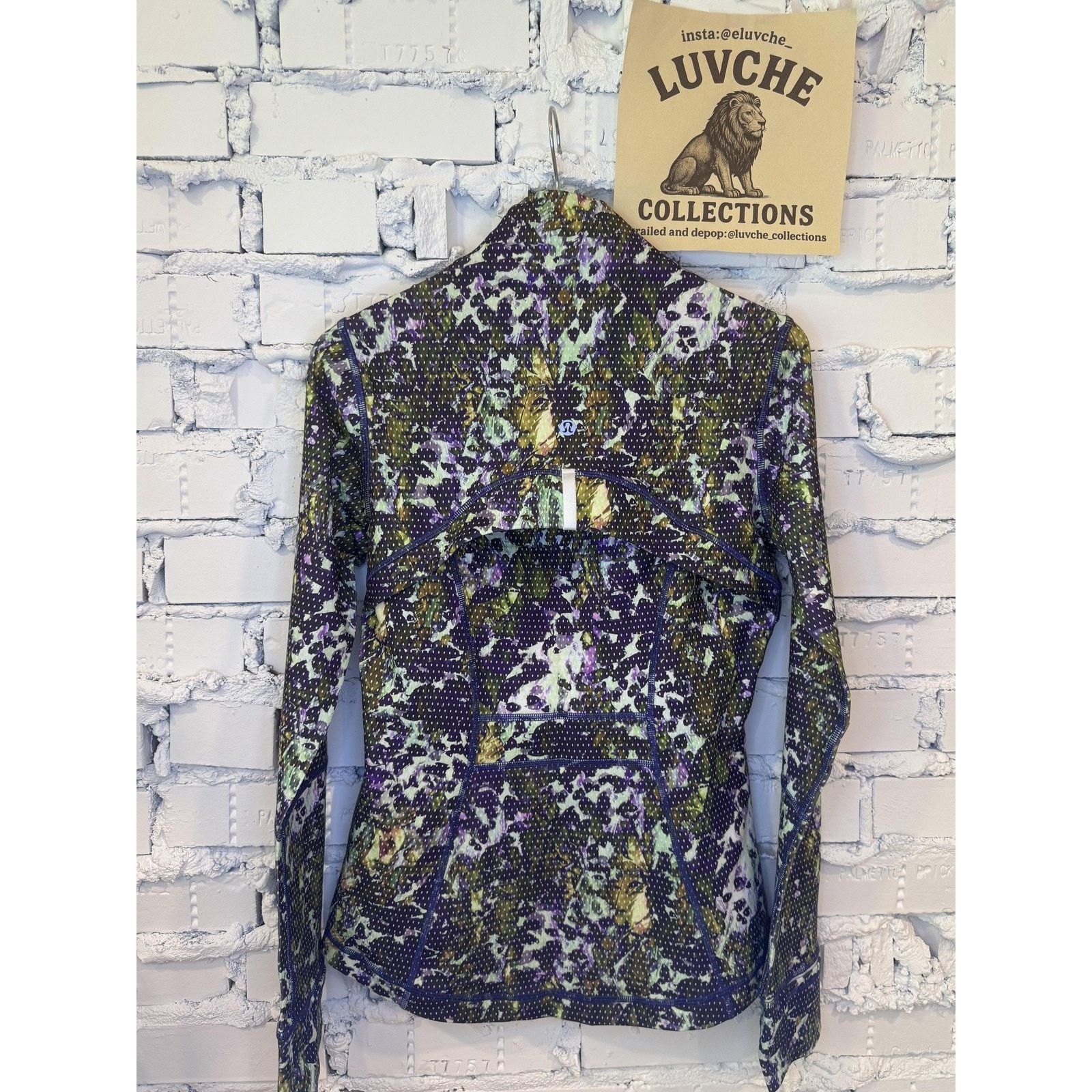 Lululemon Lululemon Womens Size 6 Purple Green Full Zip Size M / US 6-8 / IT 42-44 - 2 Thumbnail