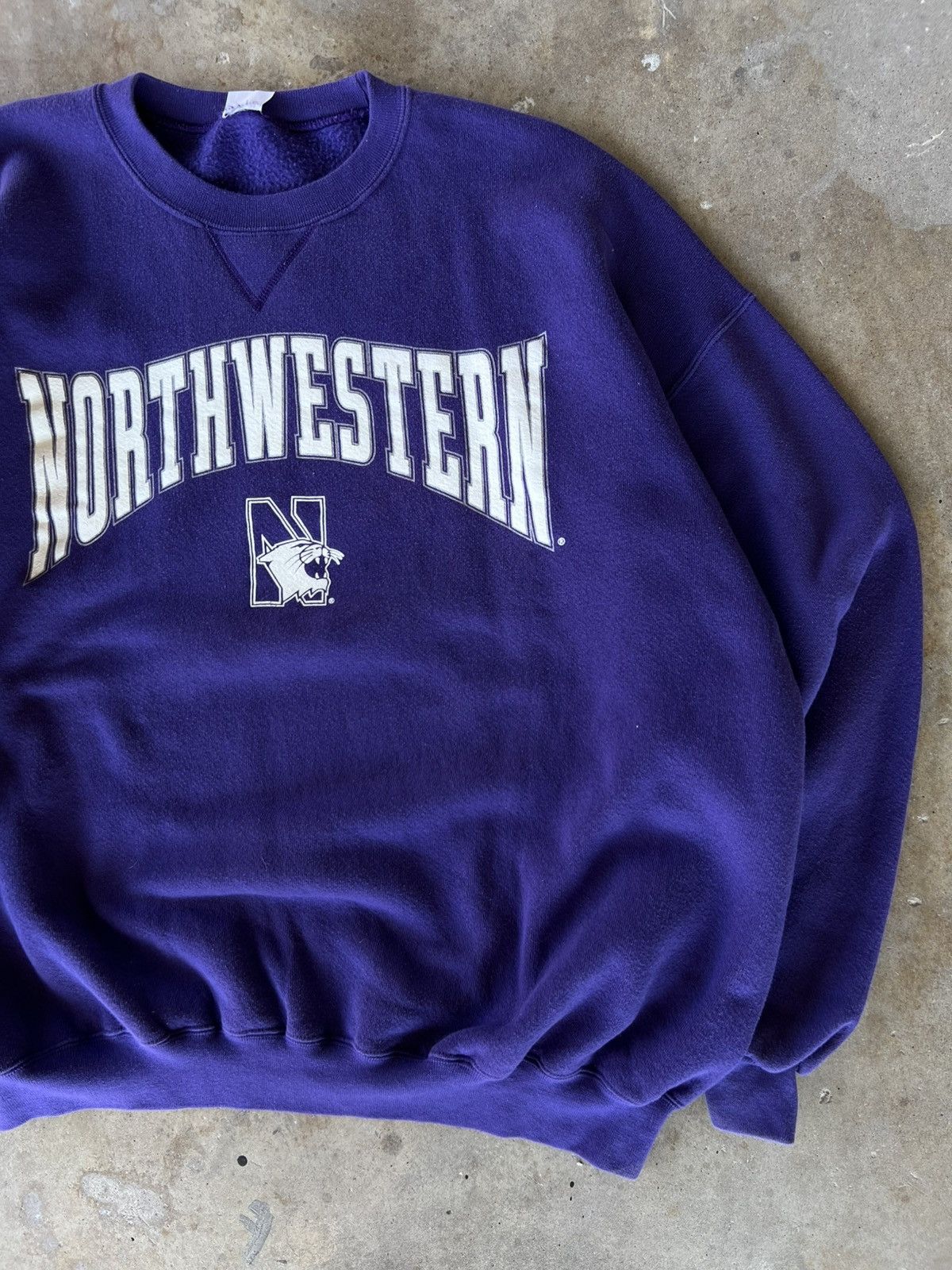 Vintage Vintage University of Northwestern Sweatshirt Crewneck Size US XL / EU 56 / 4 - 1 Thumbnail