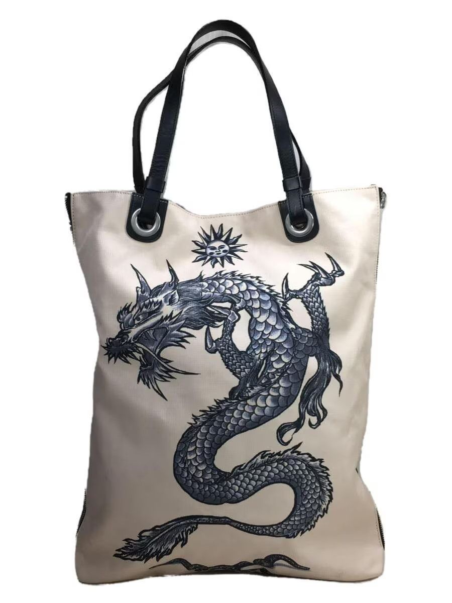Jean Paul Gaultier Archive SS96 Safe Sex Forever Dragon Reversible Tote Bag Size ONE SIZE - 2 Thumbnail