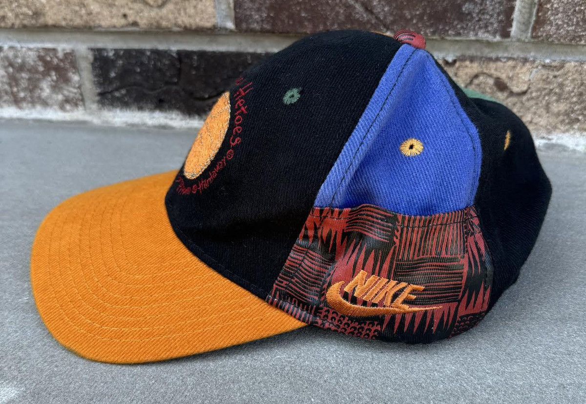 Nike × Vintage Vintage Nike Hoop Heroes Pinwheel Snapback Hat Cap Size ONE SIZE - 2 Thumbnail