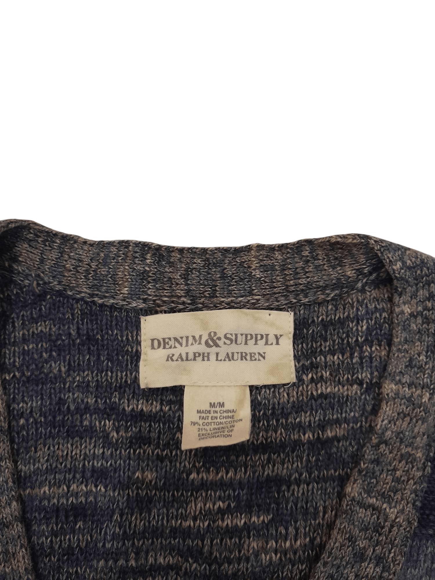 Denim & Supply Ralph Lauren Ralph Lauren Knitwear Patchwork Cardigan (F619) Size US M / EU 48-50 / 2 - 3 Thumbnail