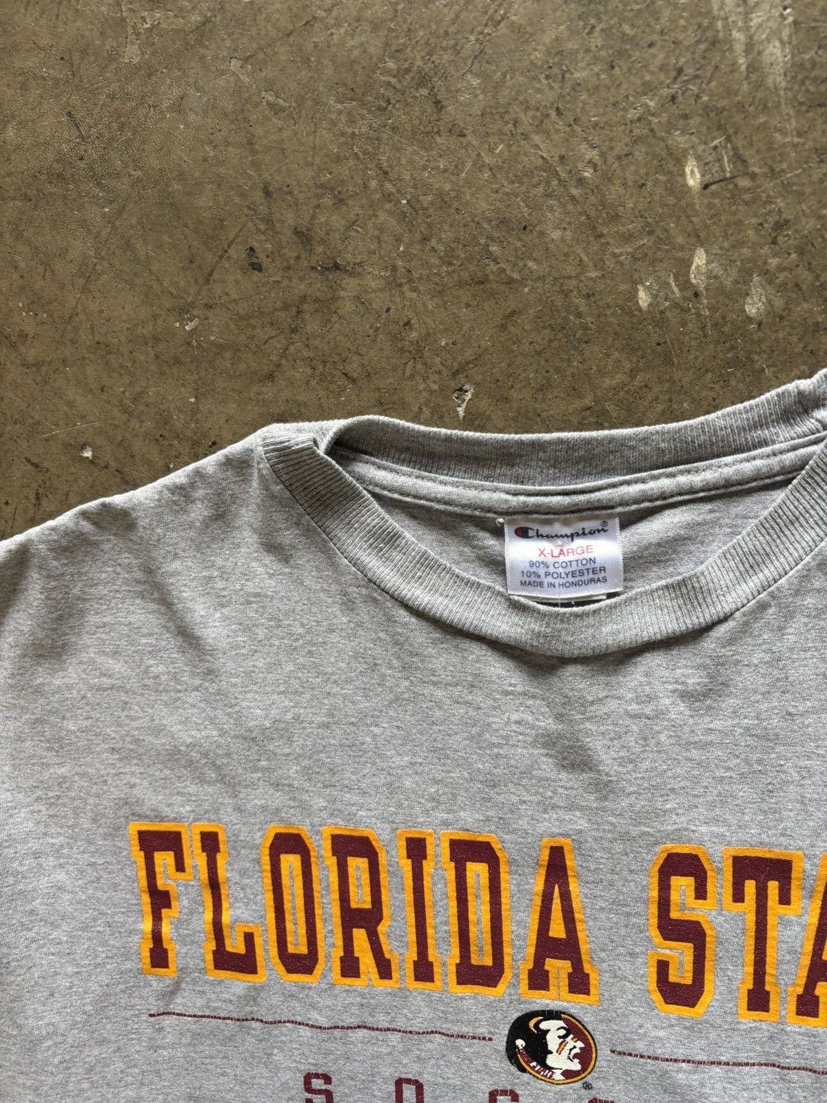Champion Champion Florida State Soccer T Shirt Size US XL / EU 56 / 4 - 2 Thumbnail