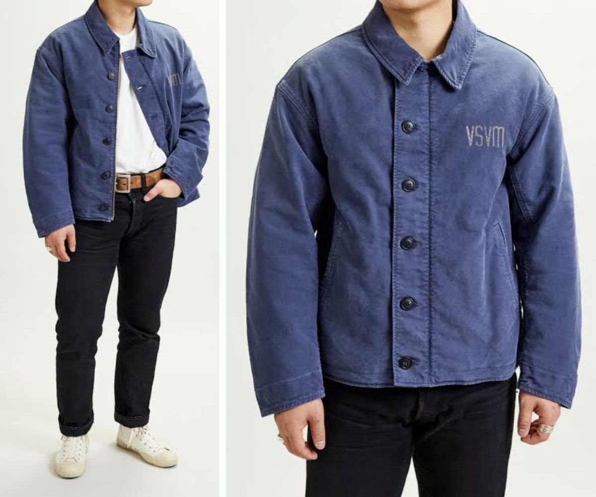 Visvim Visvim 23ss Deckhand Light Jkt size3 navy Size US L / EU 52-54 / 3 - 2 Thumbnail