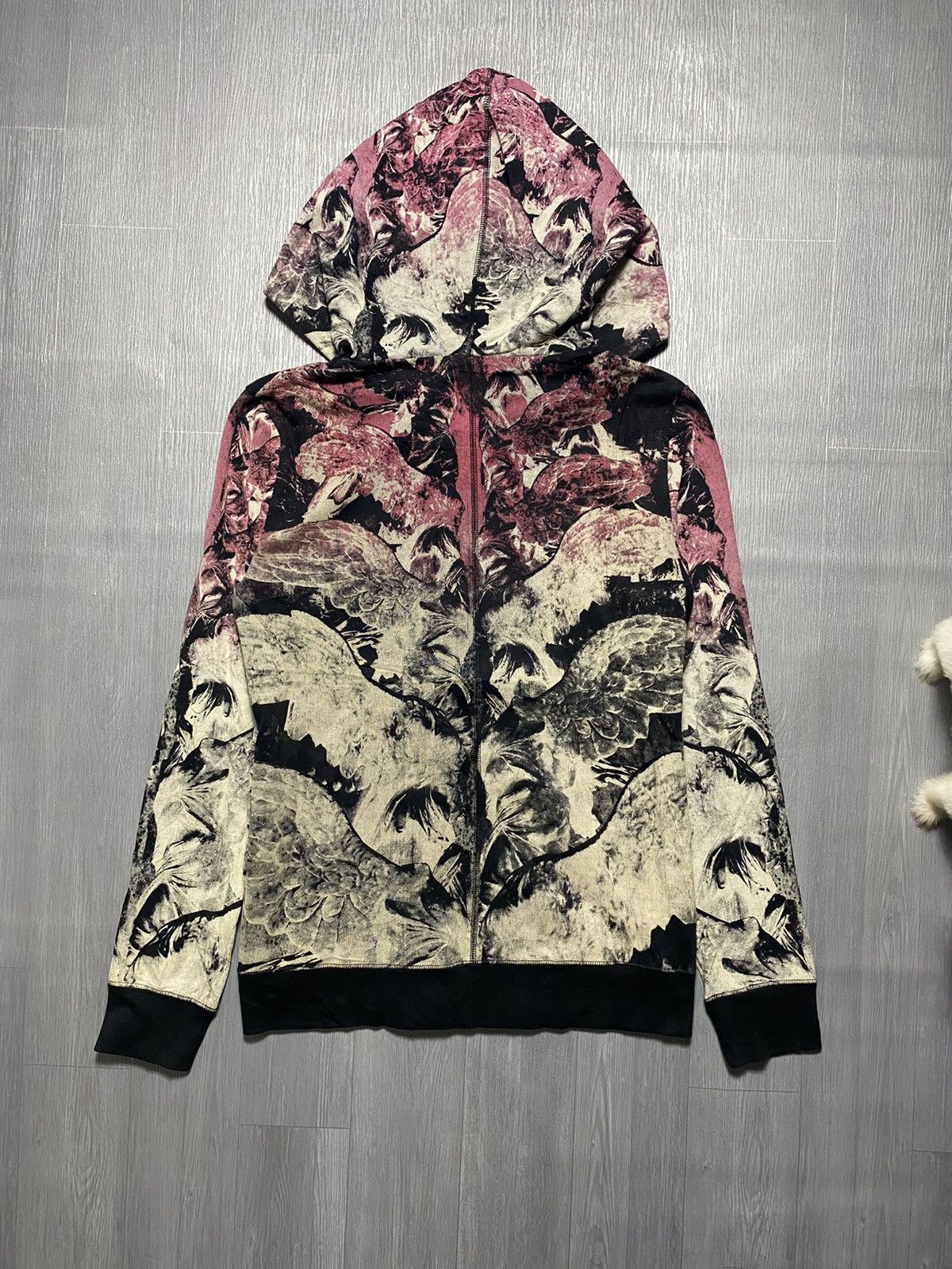 NO ID Printed Zip Up Hoodie Size US M / EU 48-50 / 2 - 6 Thumbnail