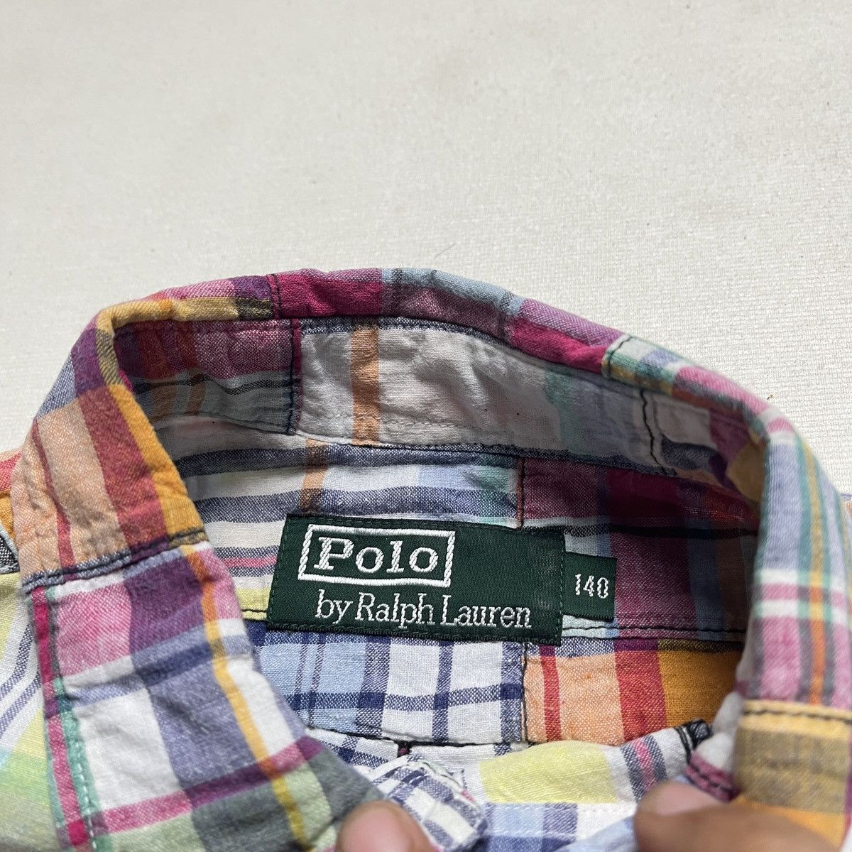 Polo Ralph Lauren Polo ralph lauren patchwork shirt Size US XS / EU 42 / 0 - 3 Thumbnail