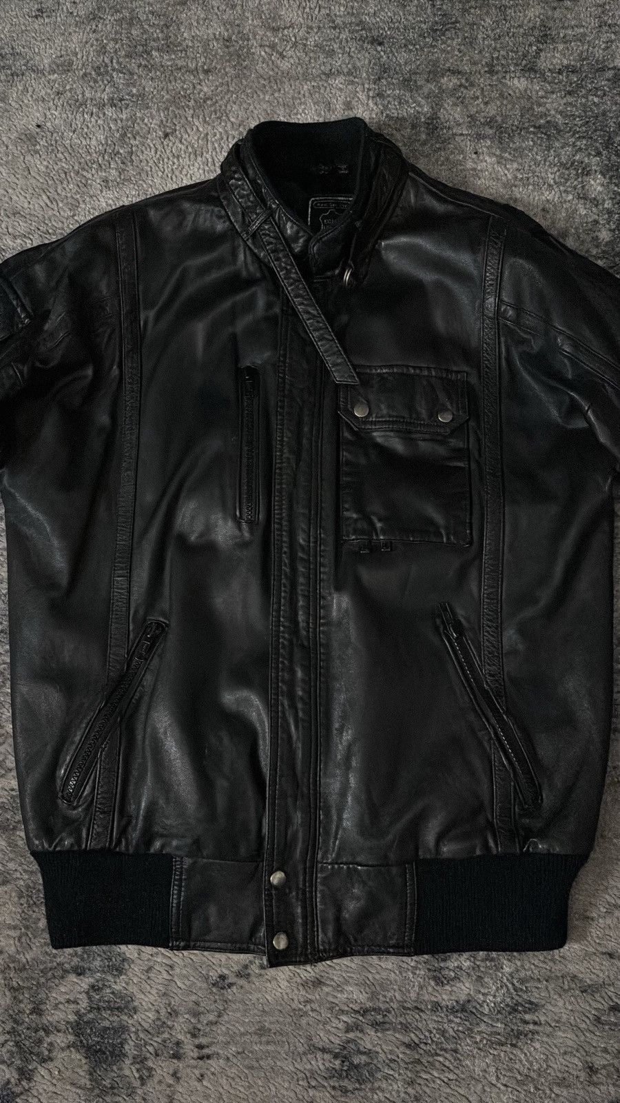 Hein Gericke vintage Hein Gericke leather motorcycle jacket Size US M / EU 48-50 / 2 - 2 Thumbnail