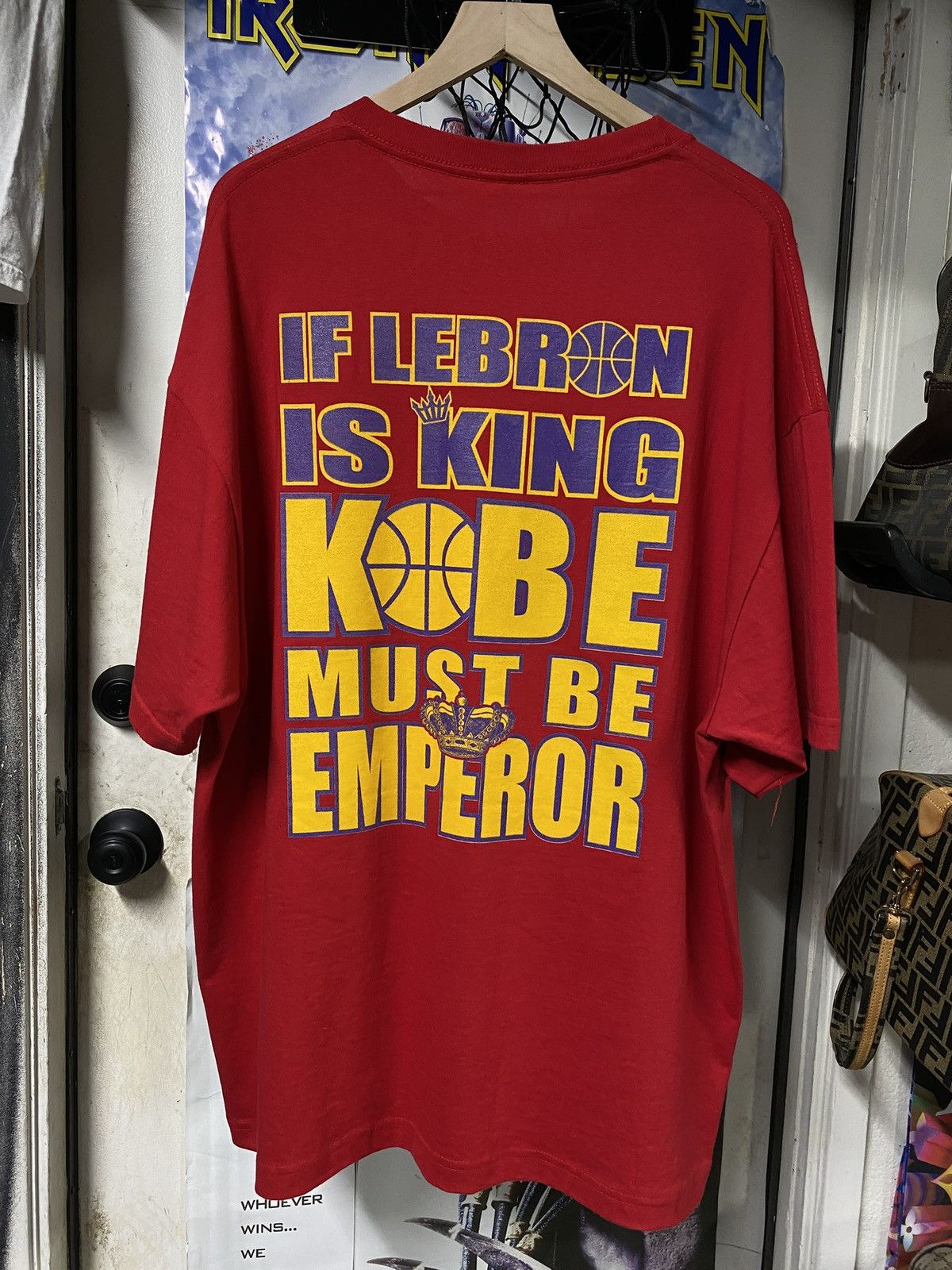 Vintage Vintage Los Angeles Lakers Kobe is Emperor T-Shirt 2XL Size US XXL / EU 58 / 5 - 2 Thumbnail