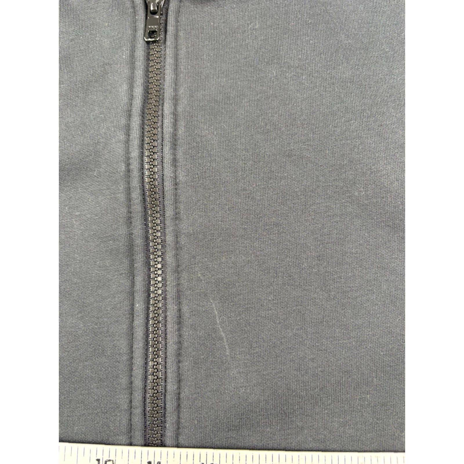 Vintage Pact Sweatshirt Hoodie Women’s Size M Black Full Zip Organic Cotton Blend Ladies Activewear Logo Crew Neck Long Sleeve Refined Size M / US 6-8 / IT 42-44 - 5 Thumbnail
