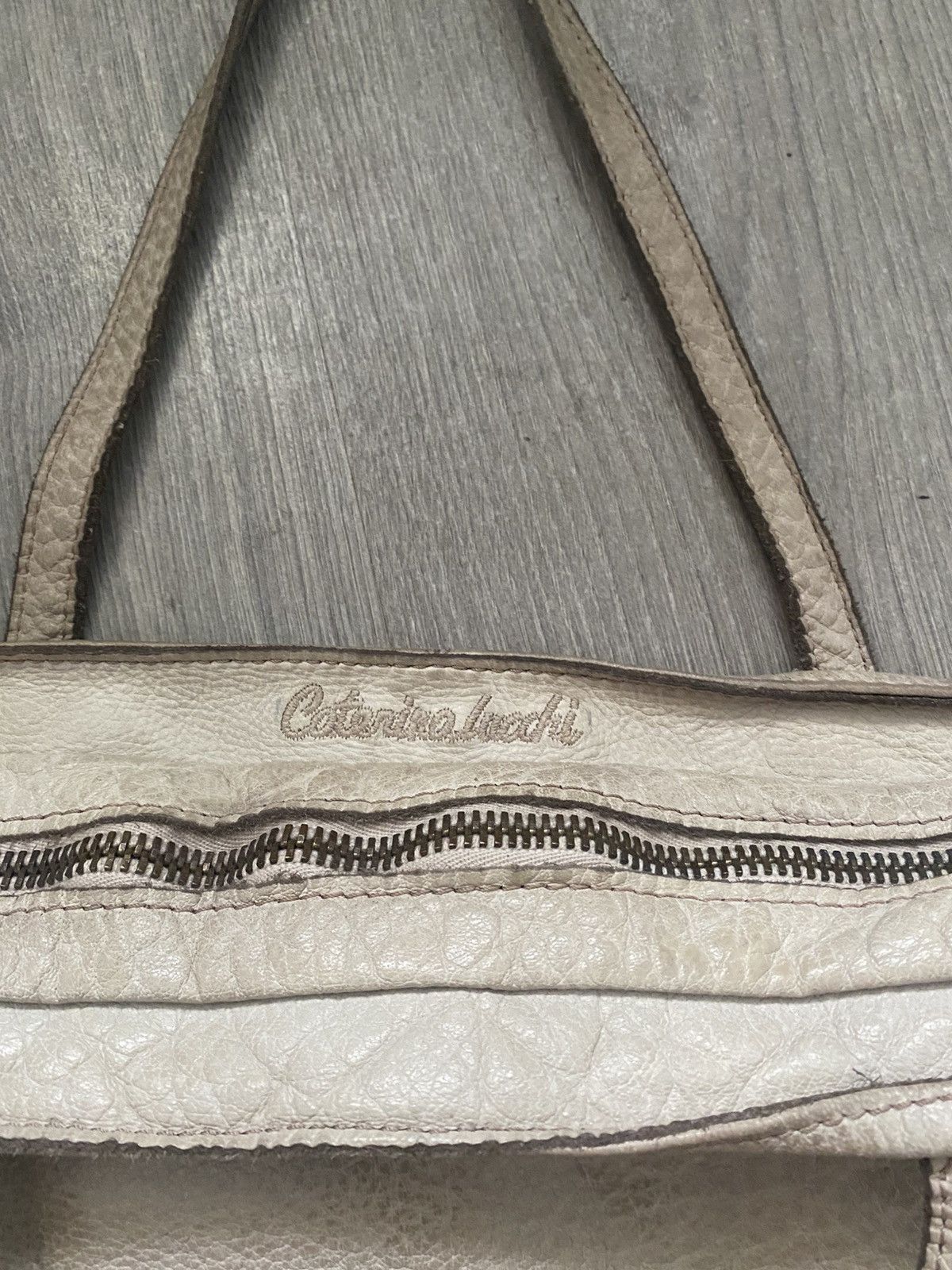 Other Caterina Lucchi Beige Leather Tote Bag Made in Italy Size ONE SIZE - 4 Thumbnail