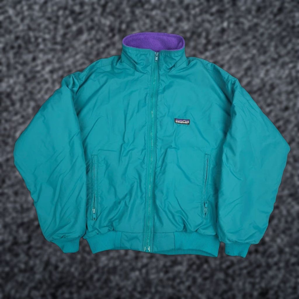 Patagonia VINTAGE Patagonia Jacket Women's 8 Green Fleece Lined Made USA Full Zip Size M / US 6-8 / IT 42-44 - 1 Thumbnail