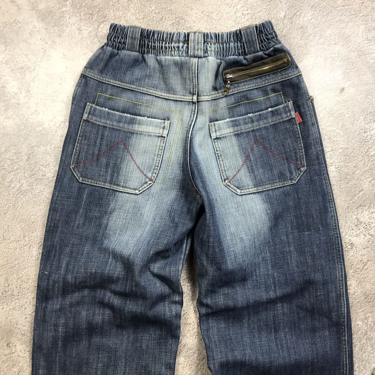 Other Vintage Faded Japan 90s Distressed Denim Jeans Spring Pants Size US 30 / EU 46 - 9 Thumbnail