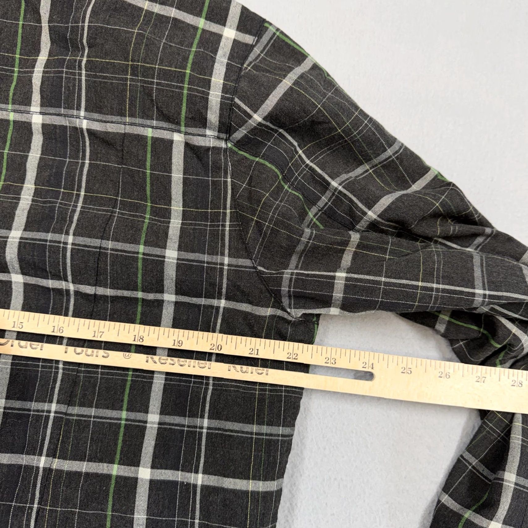 O'Neill O'Neill Jacket Mens M Gray Plaid Flannel Full Zip Lined Windbreaker Size US M / EU 48-50 / 2 - 5 Thumbnail