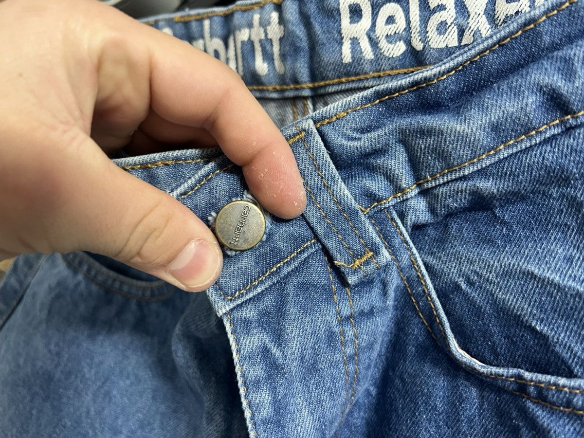 Carhartt Carhartt Men's Relaxed Fit Carpenter Denim Shorts Size 30 Size US 30 / EU 46 - 2 Thumbnail