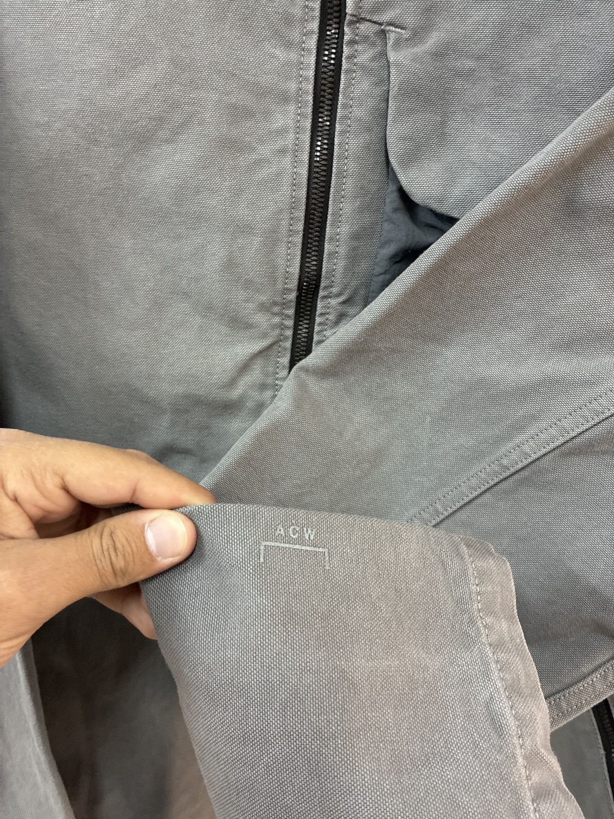 A-COLD-WALL* A-COLD-WALL* Men's Brunswick Jacket in Grey Stone Size US XL / EU 56 / 4 - 5 Thumbnail