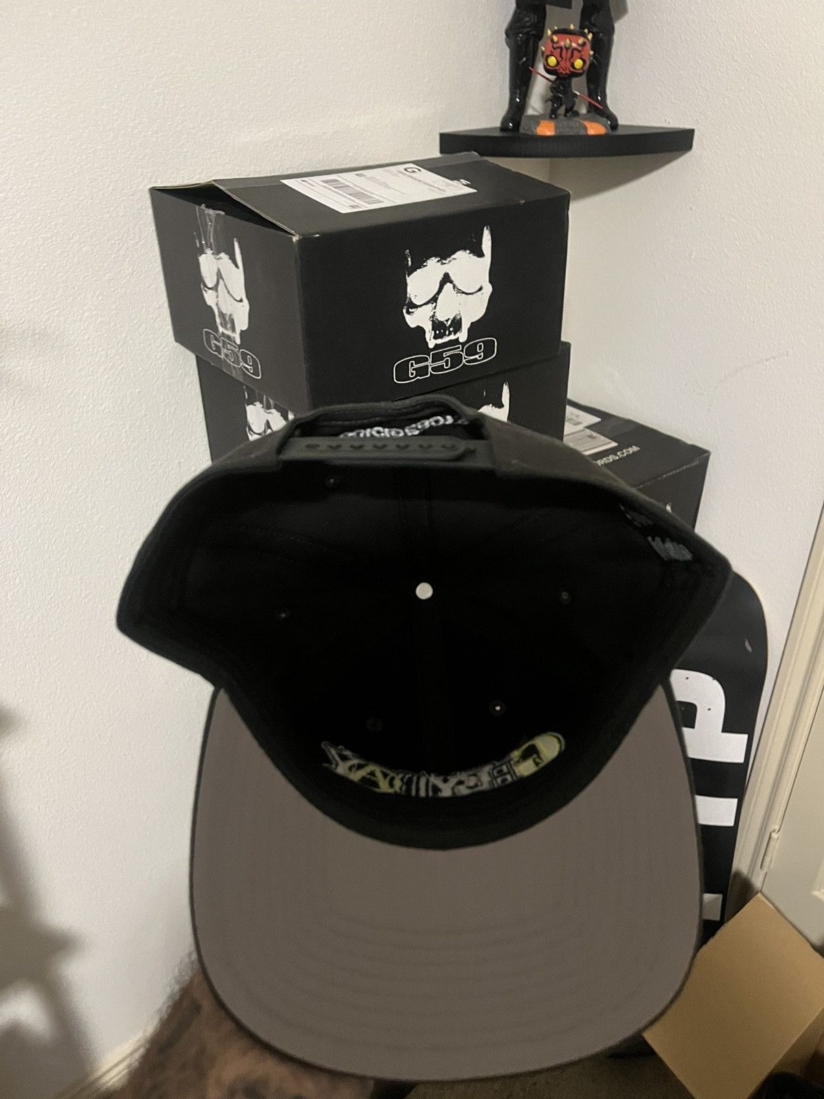 G59 Records Grey day Europe tour hat Size ONE SIZE - 3 Thumbnail