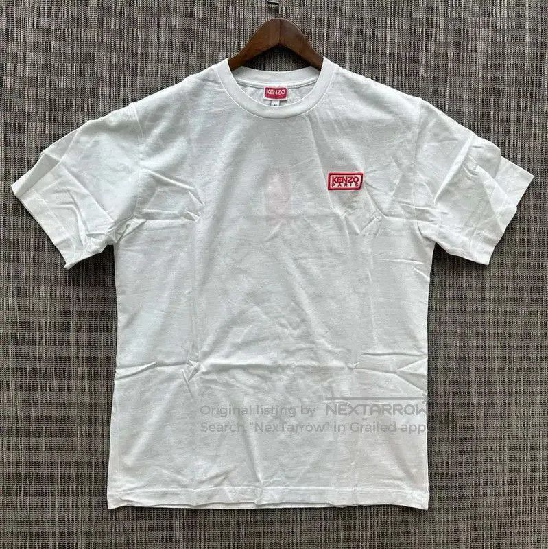 Kenzo KENZO White Cotton Embroidered T-Shirt . Size US M / EU 48-50 / 2 - 1 Thumbnail