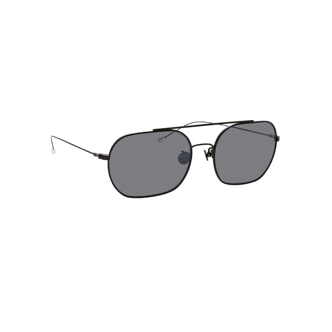 Ann Demeulemeester Ann Demeulemeester Sunglasses Matte Black and Silver Size ONE SIZE - 2 Thumbnail