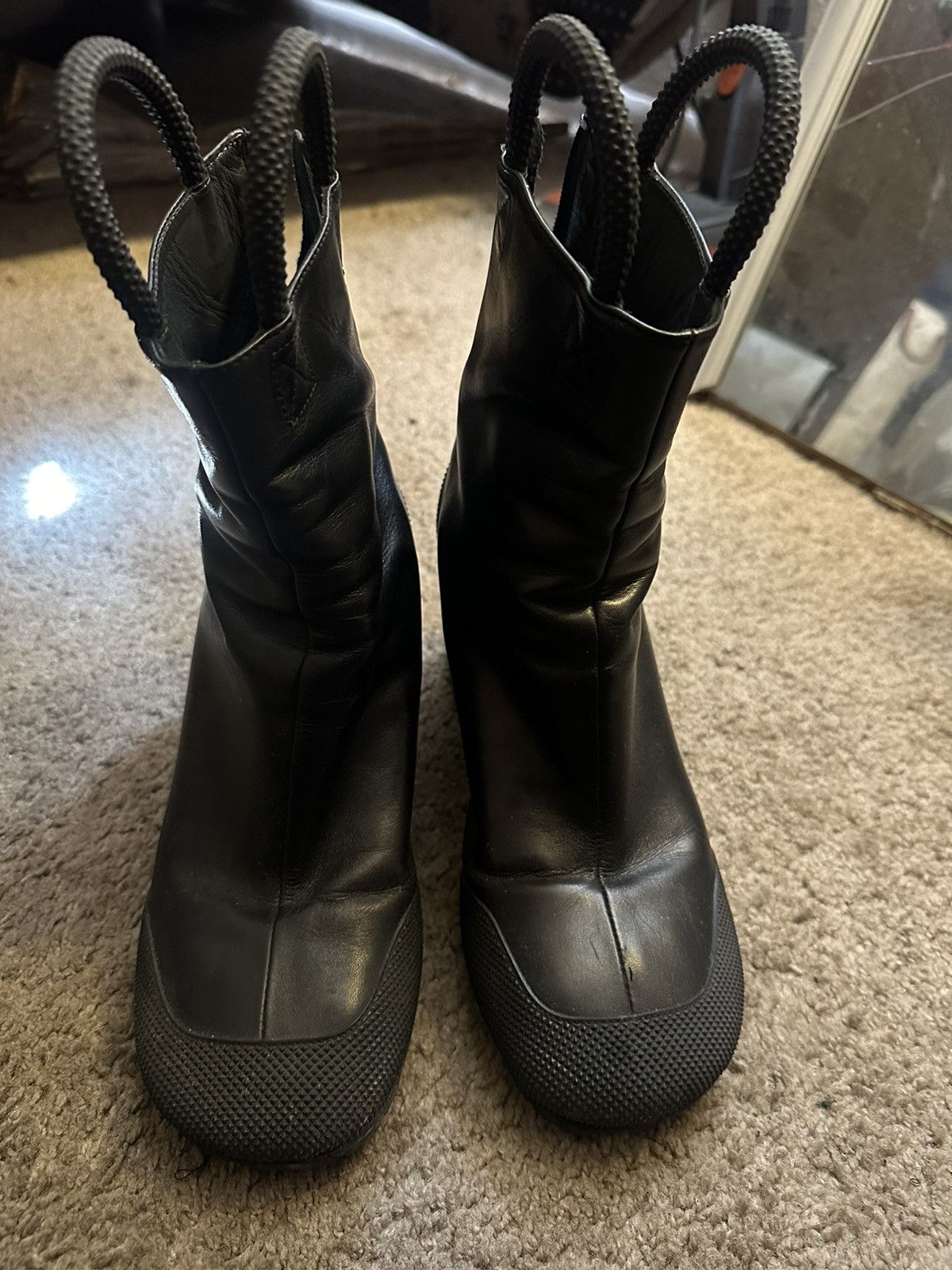 Random Identities Random Identities Worker Boots | Grailed