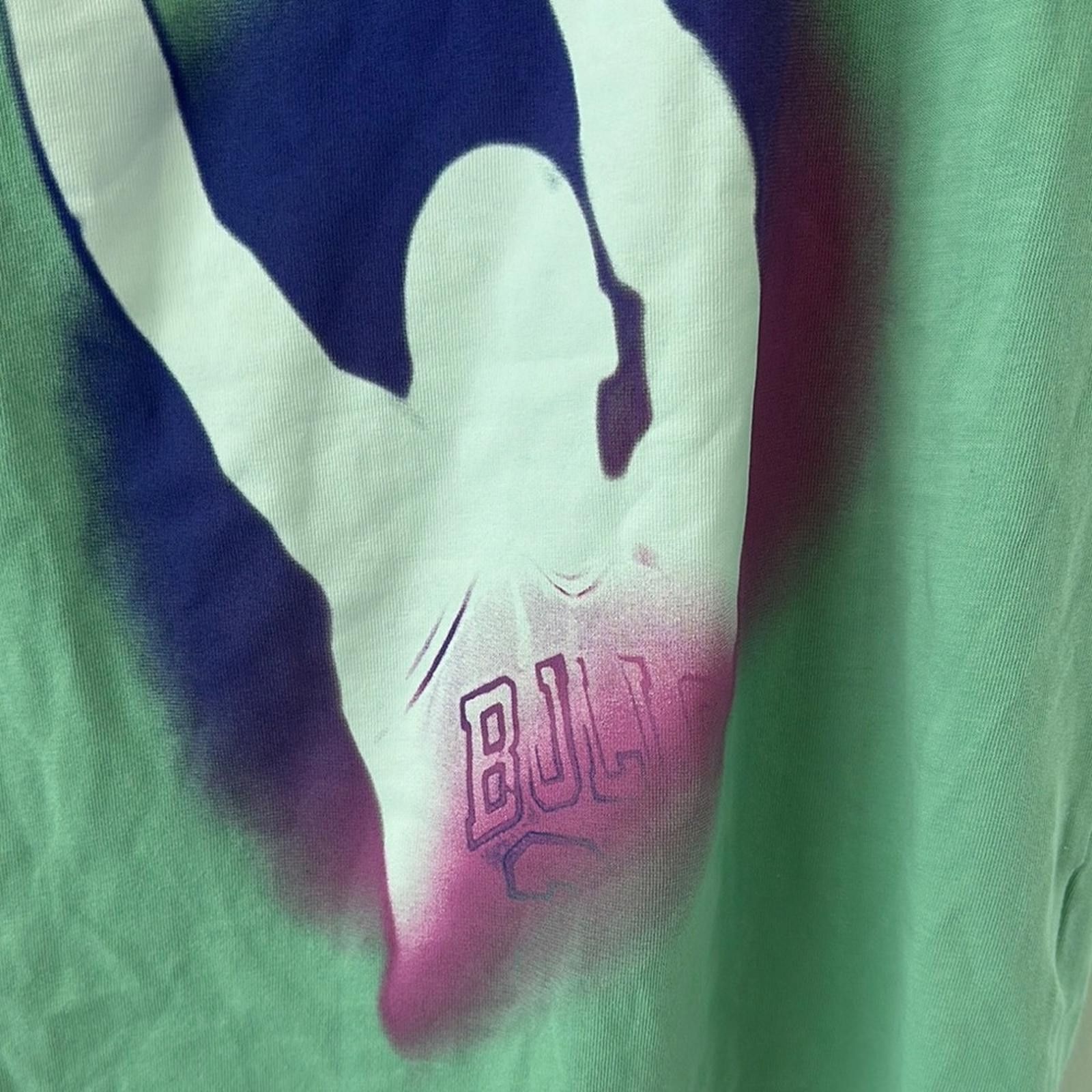 Jordan Brand Jordan Green Graphic Tee Size US M / EU 48-50 / 2 - 3 Thumbnail
