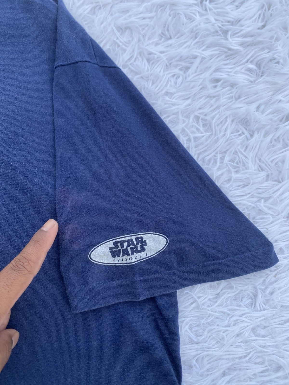 Star Wars Rare Vintage 90s Star Wars Episode 1 T-shirt Size US L / EU 52-54 / 3 - 16 Thumbnail