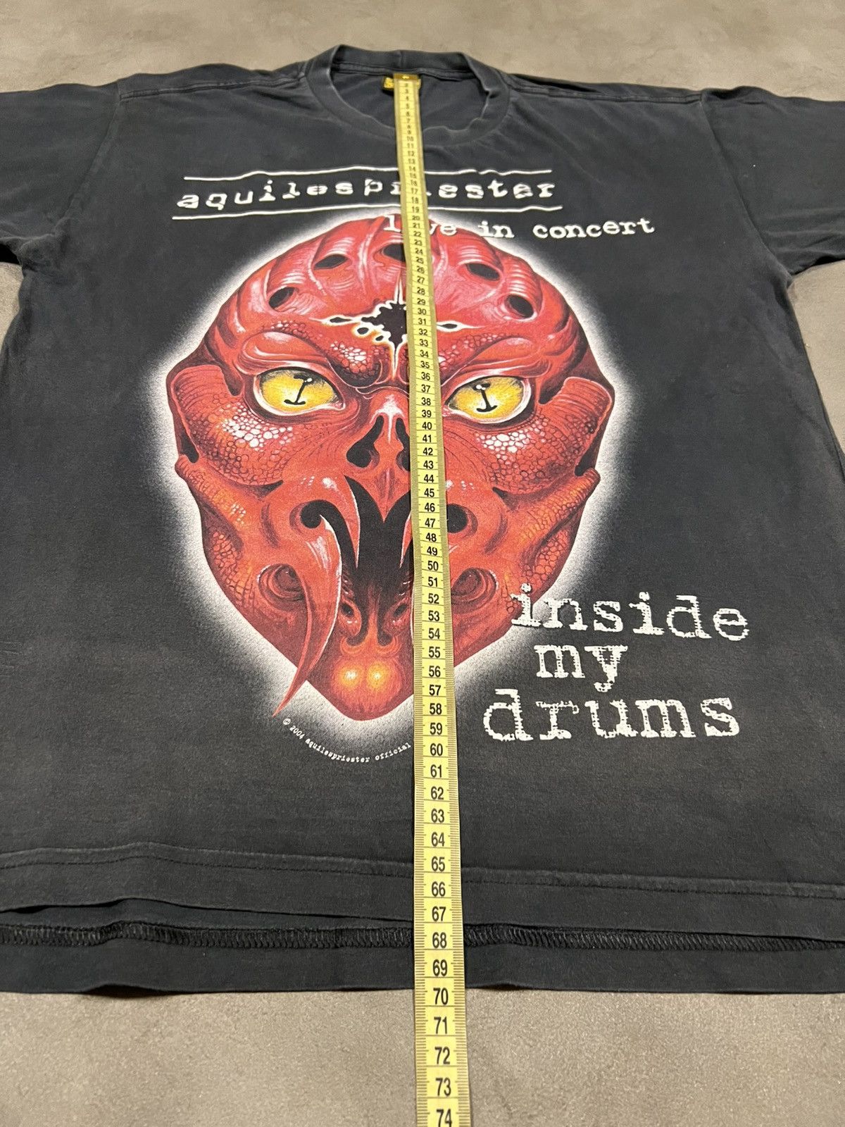 Band Tees Vintage Aquiles Priester 2004 Inside My Drums Band t-shirt S Size US S / EU 44-46 / 1 - 7 Thumbnail