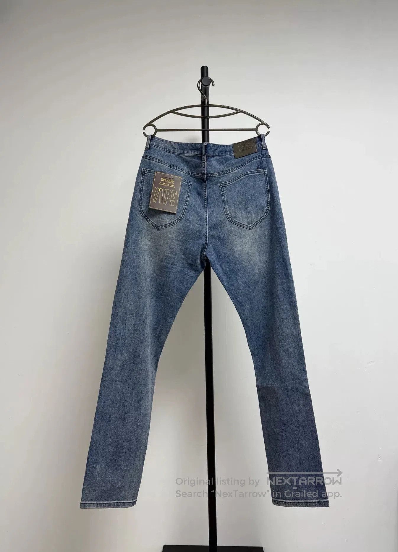 Louis Vuitton Louis Vuitton Blue Jeans. Size 35" - 2 Thumbnail