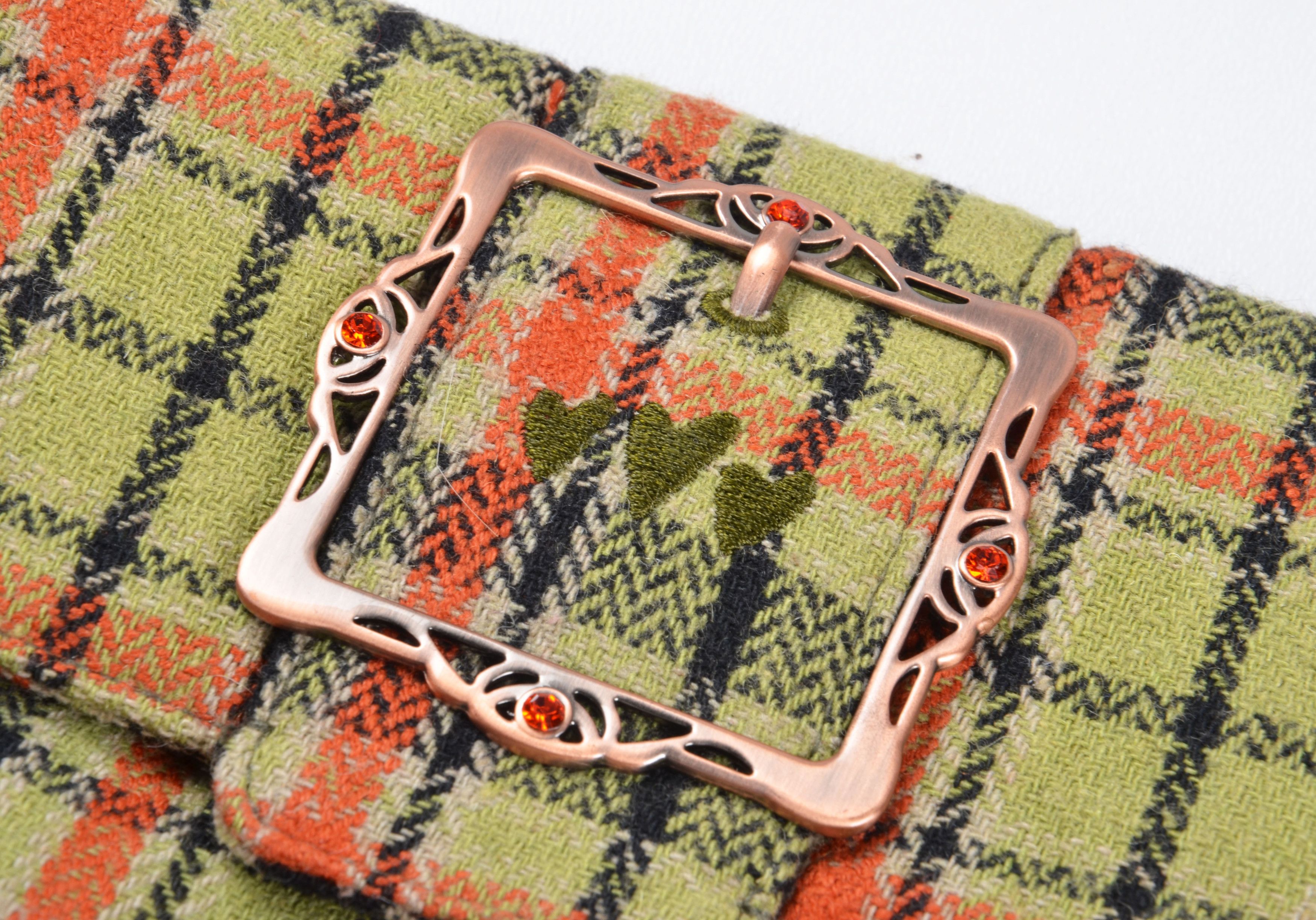 Other Per Una Y2K Tartan Plaid Mini Wool Top Handle Clasp Handbag Size ONE SIZE - 5 Thumbnail